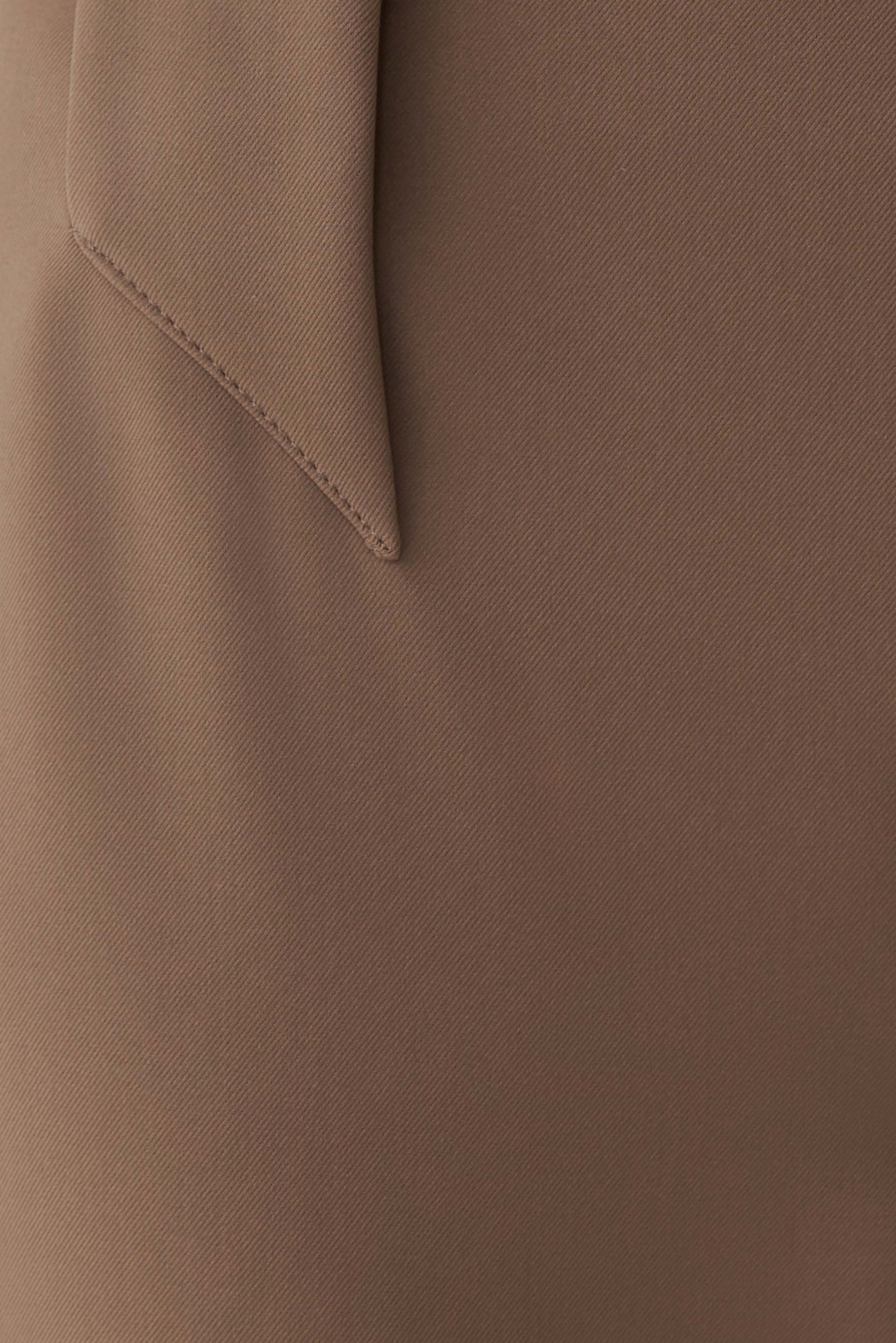 Arlo Wide Leg Suiting Trouser - Cacao Brown