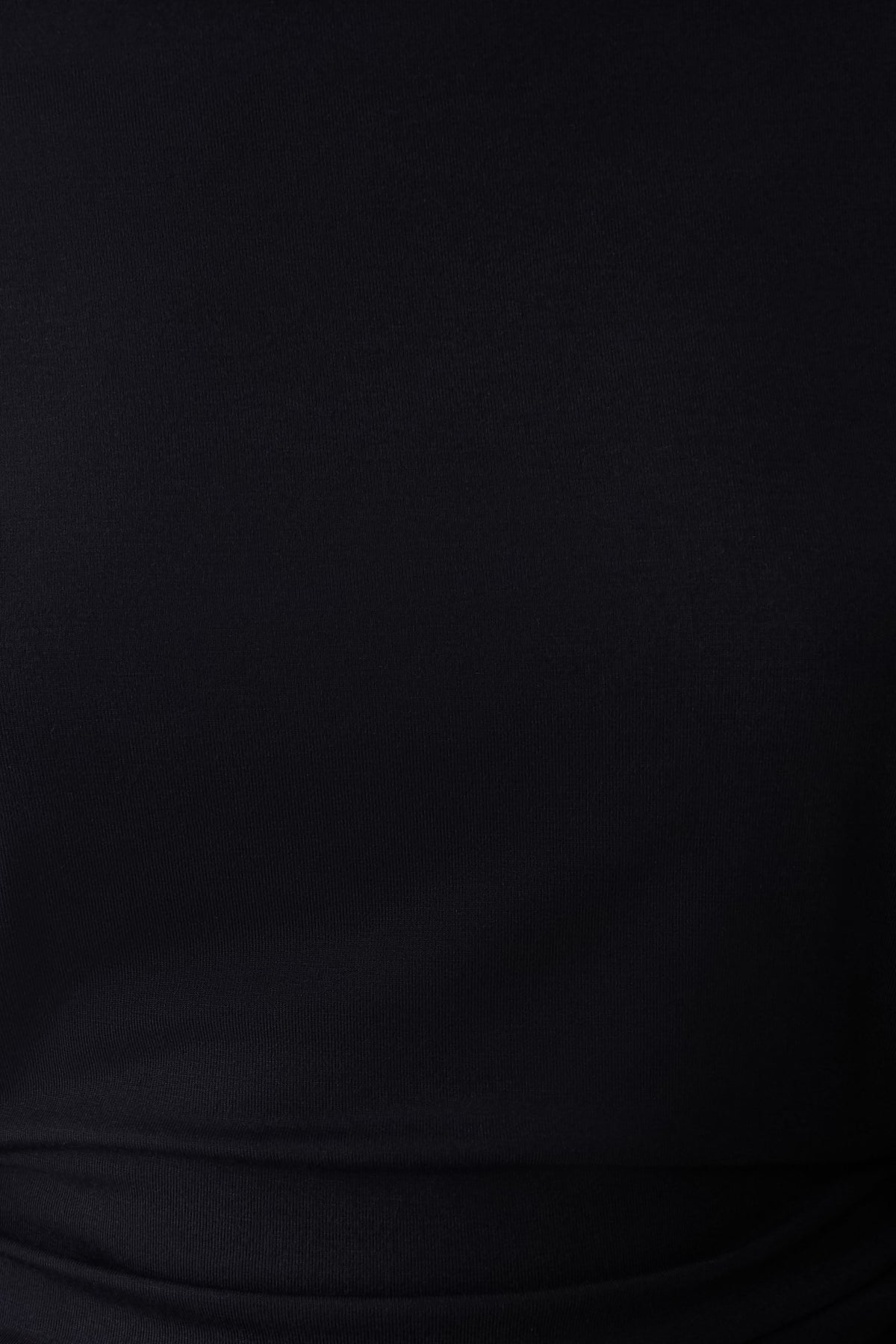 Sila Modal Batwing Short Sleeve Top - Black