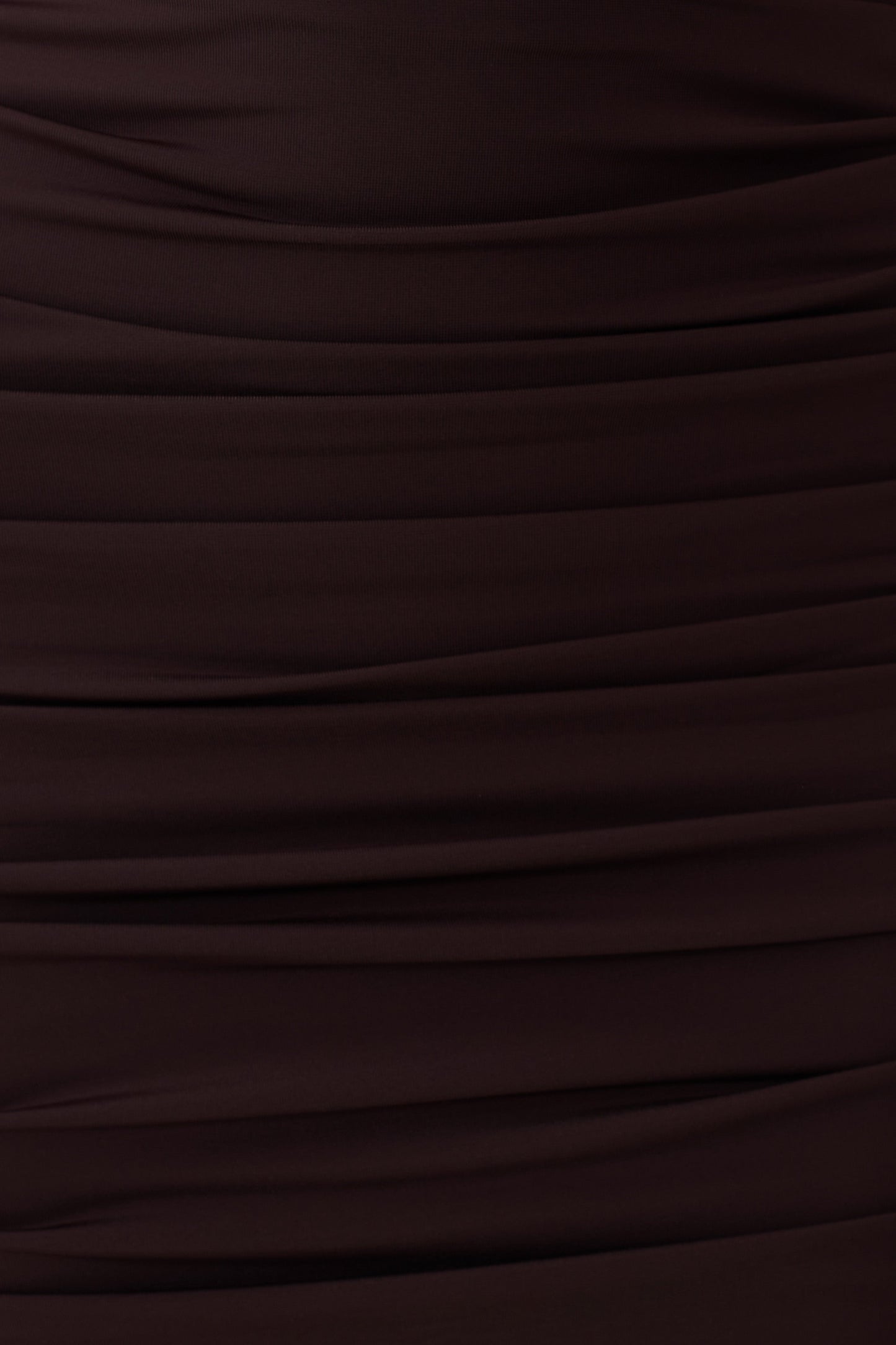 Kaiydo Gathered Centre Wire Mini Dress - Chocolate