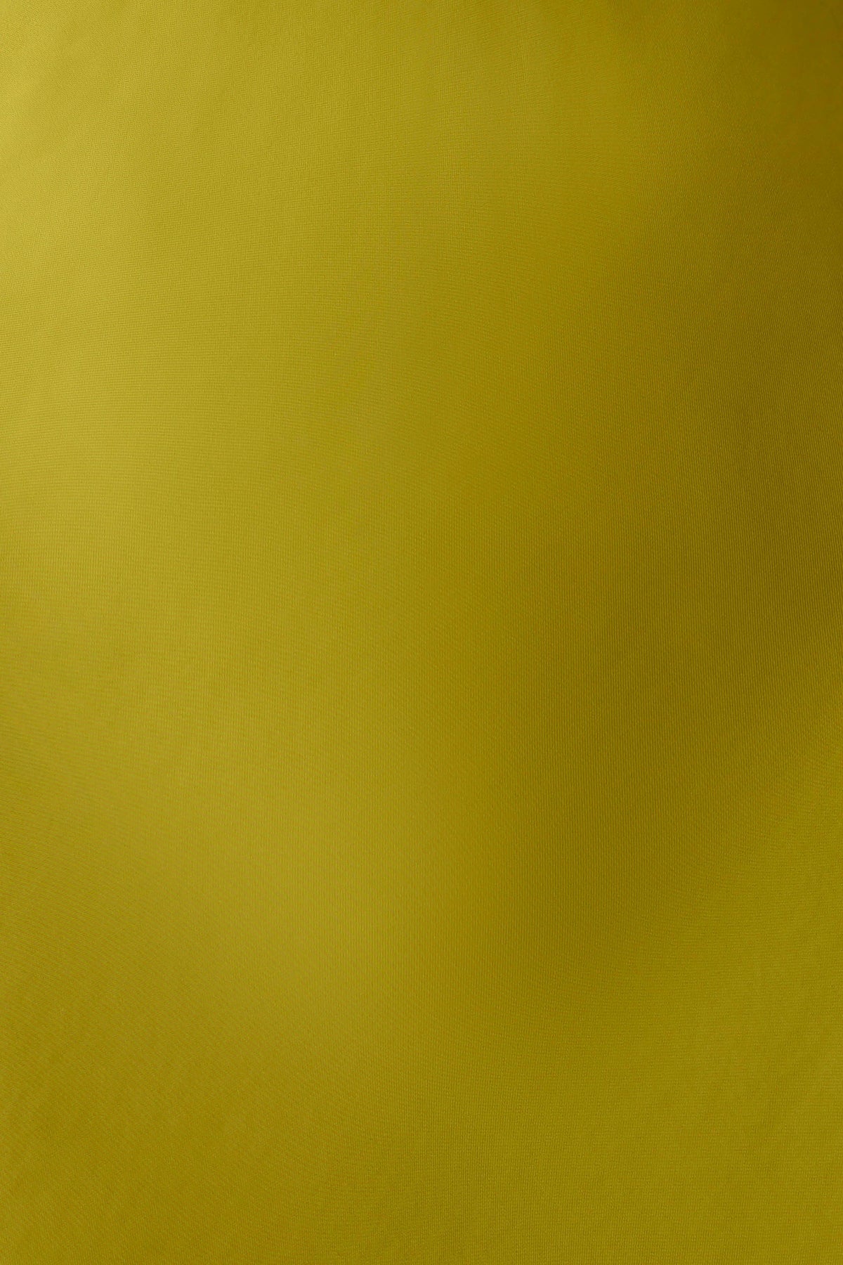 Mona Cut Out Satin Midi Dress - Chartreuse