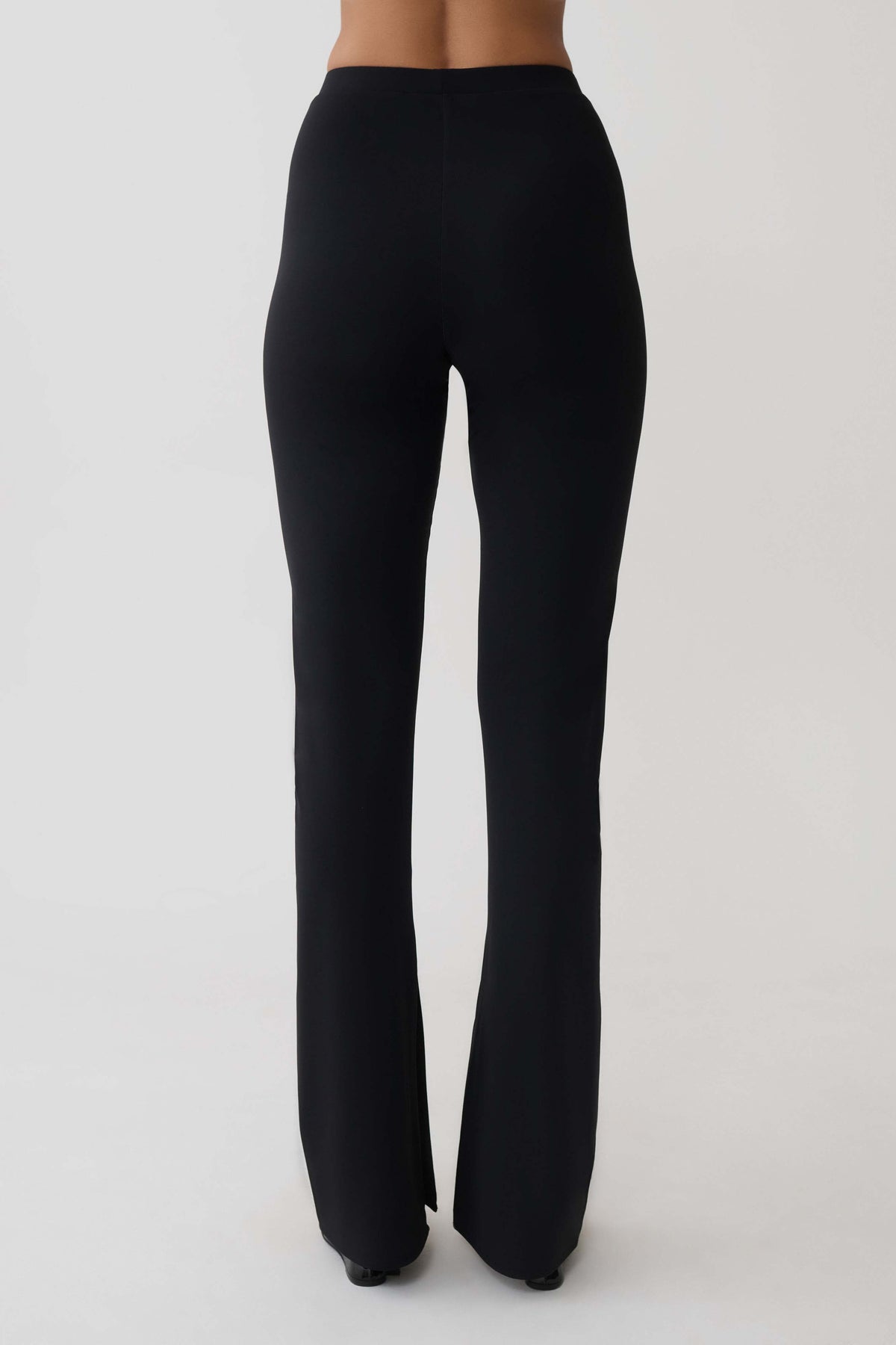 Fletcher Skinny Flare Pants - Black
