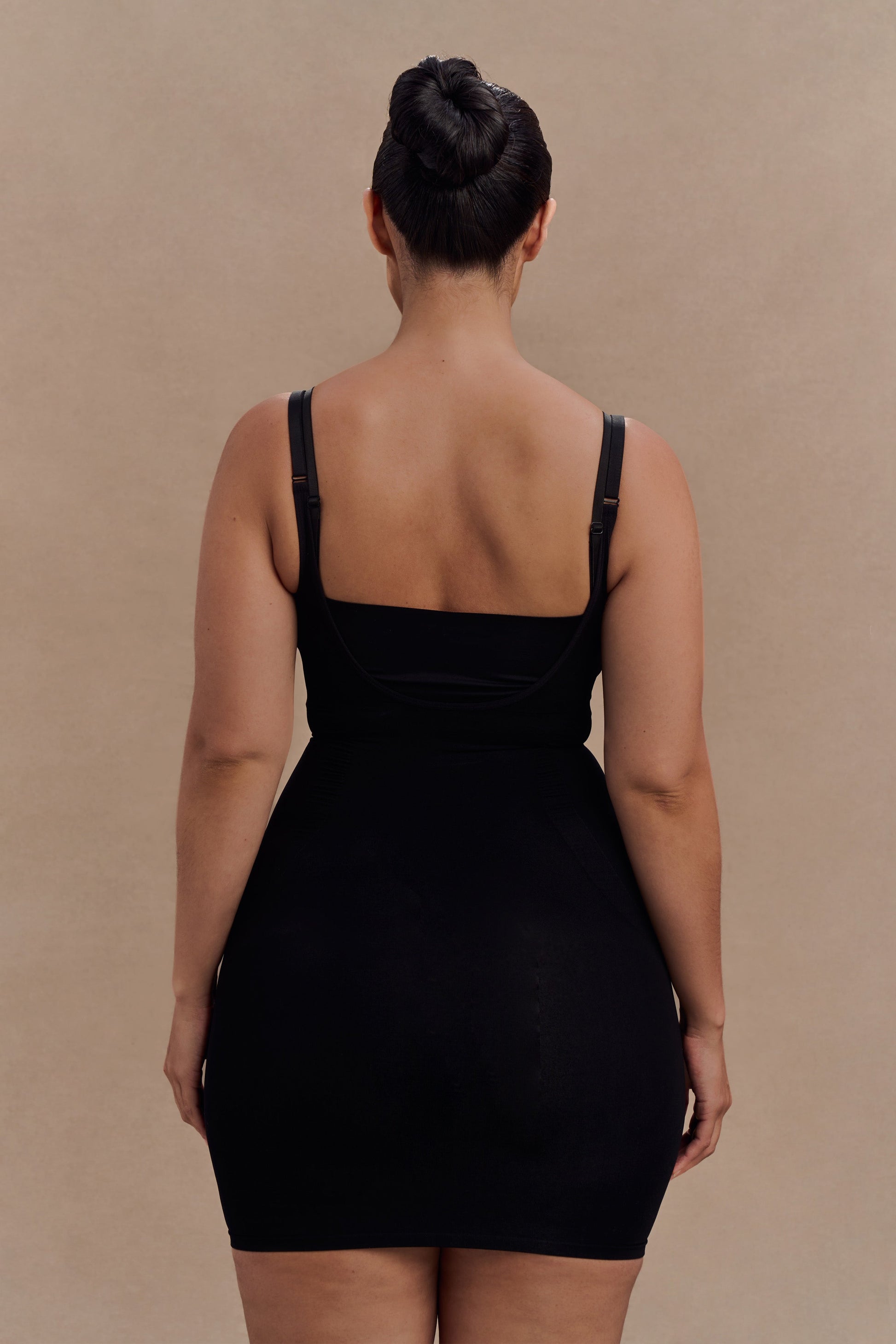 Jocelyn Backless Shapewear Mini Dress - Black #7