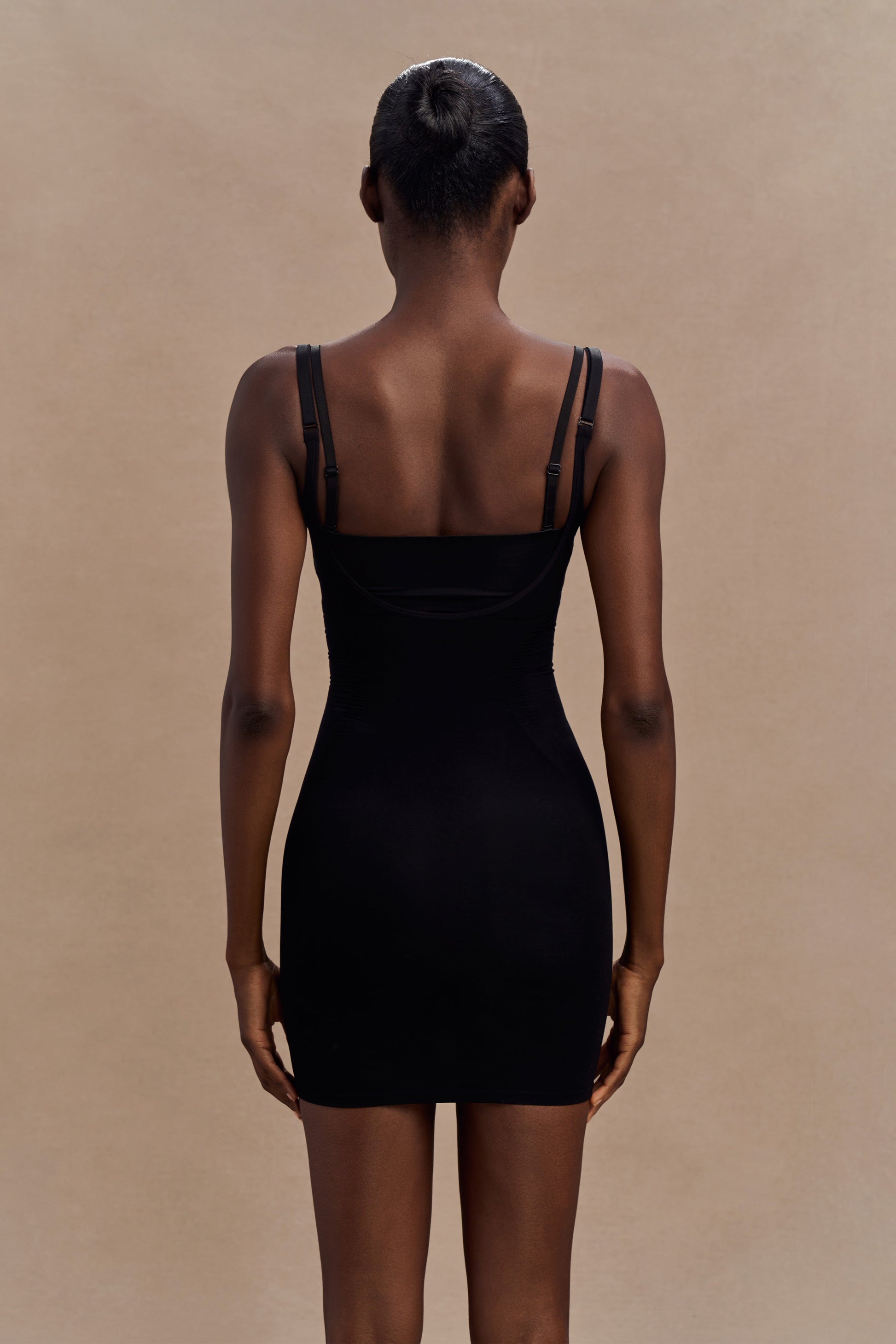 Jocelyn Backless Shapewear Mini Dress - Black #2