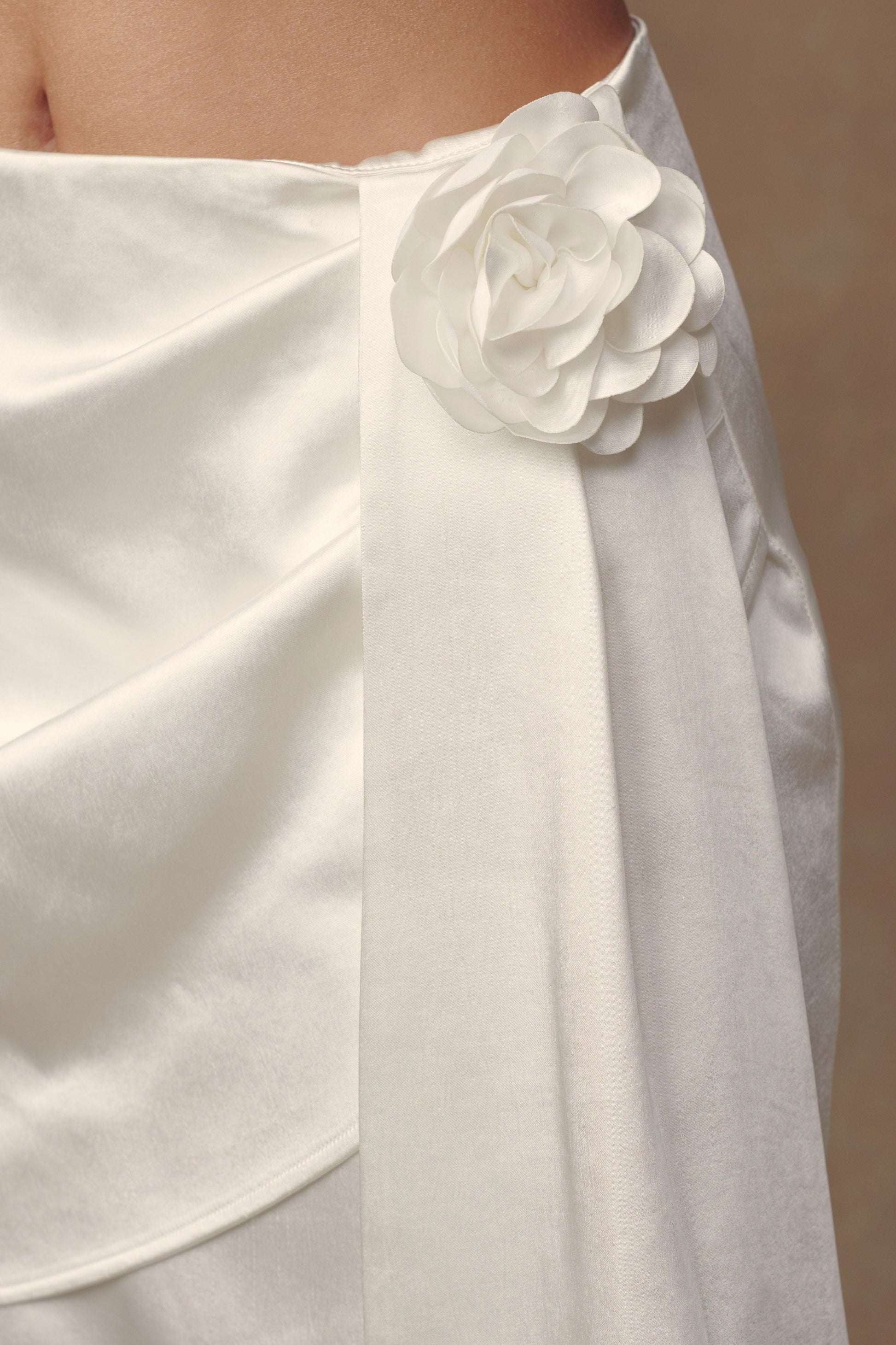 Margot Rose Mini Skirt - White #7