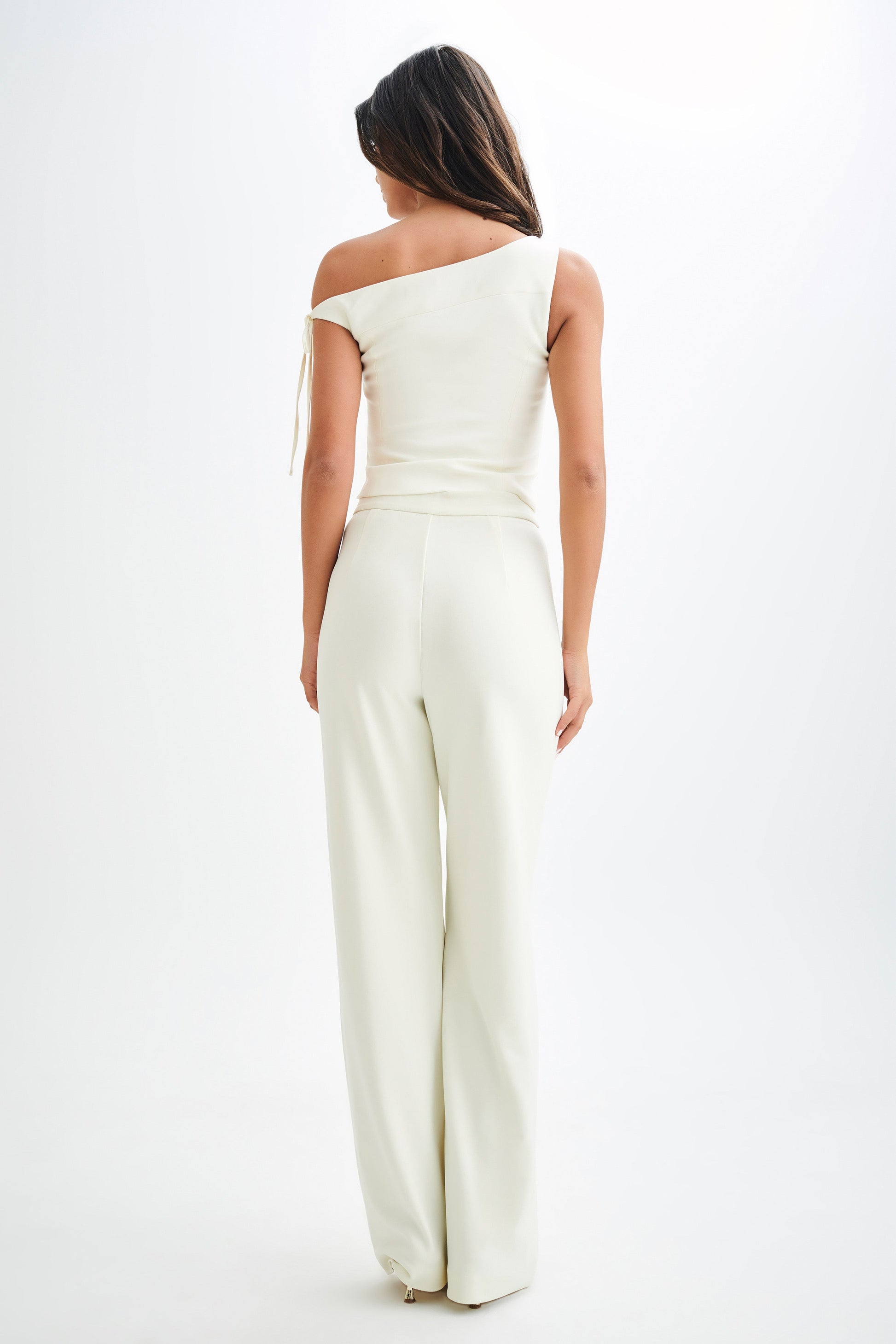 Ramsey Suiting Off Shoulder Top - Ivory #6