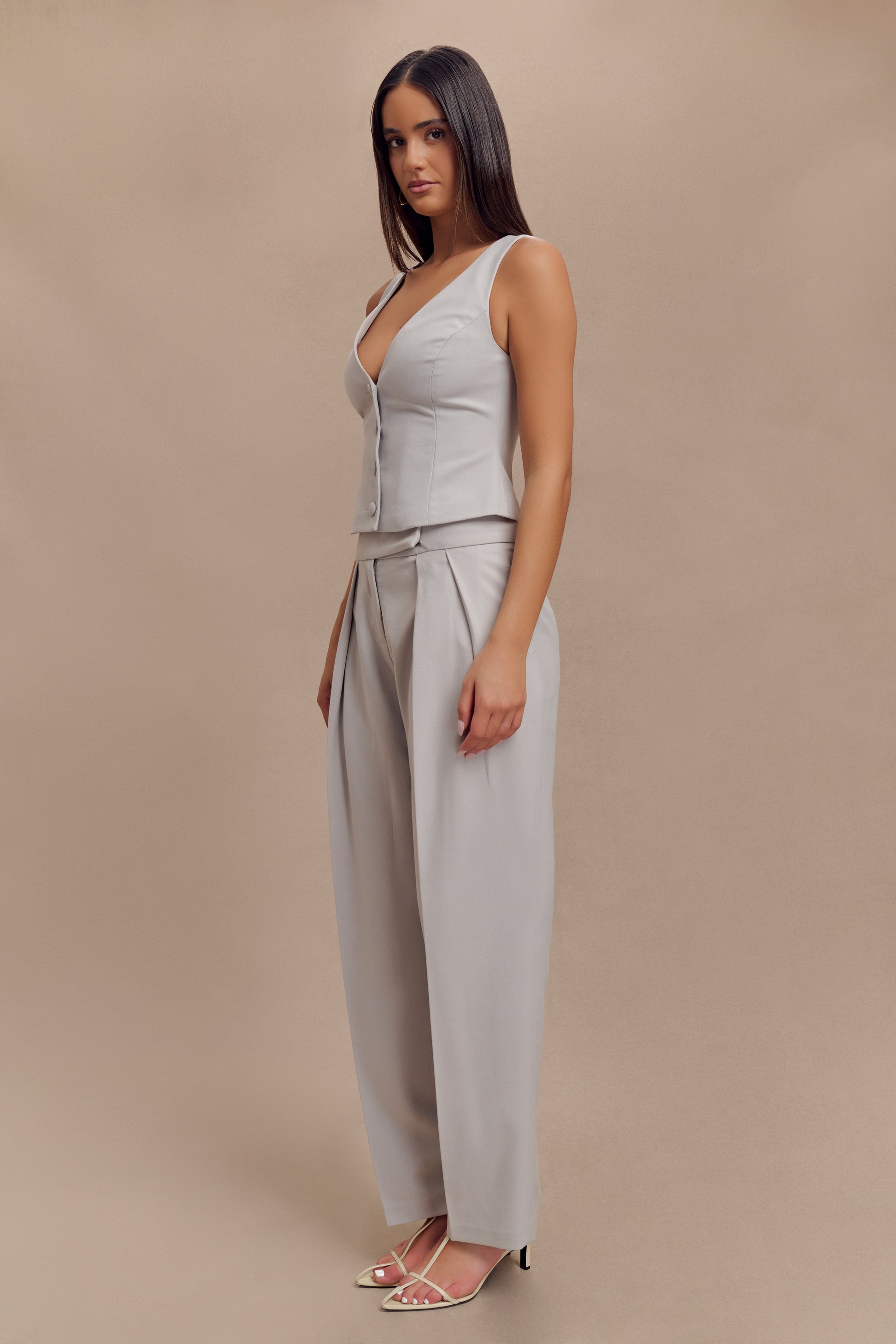 Aspen Suiting Vest - Grey #6