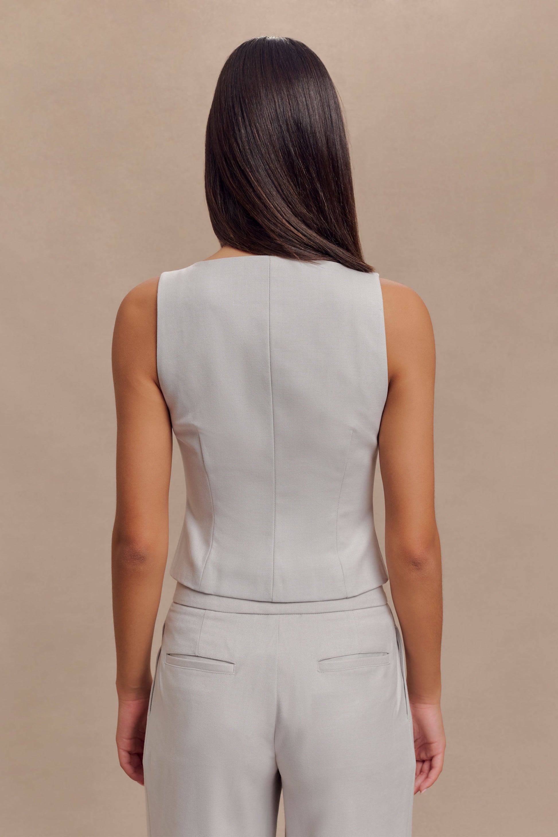 Aspen Suiting Vest - Grey #3