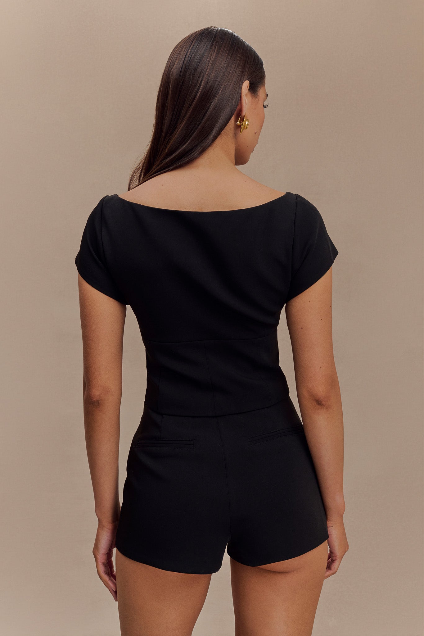 Celeste Hot Pant Short - Black #9