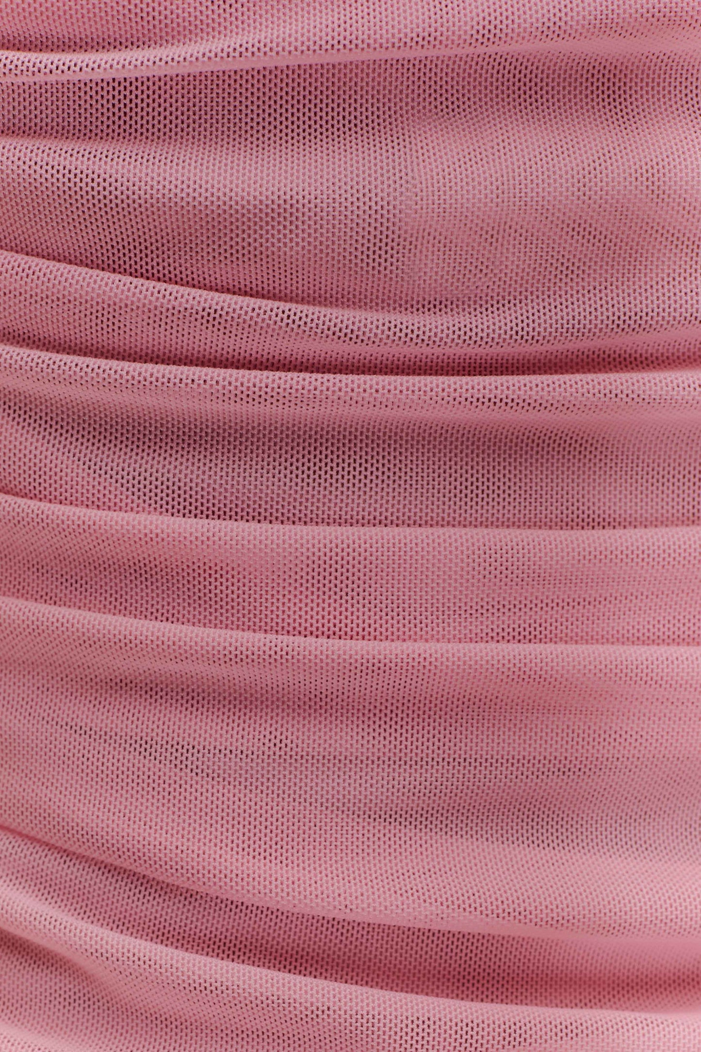 Brooklyn Mesh Crop Top - Candy Pink