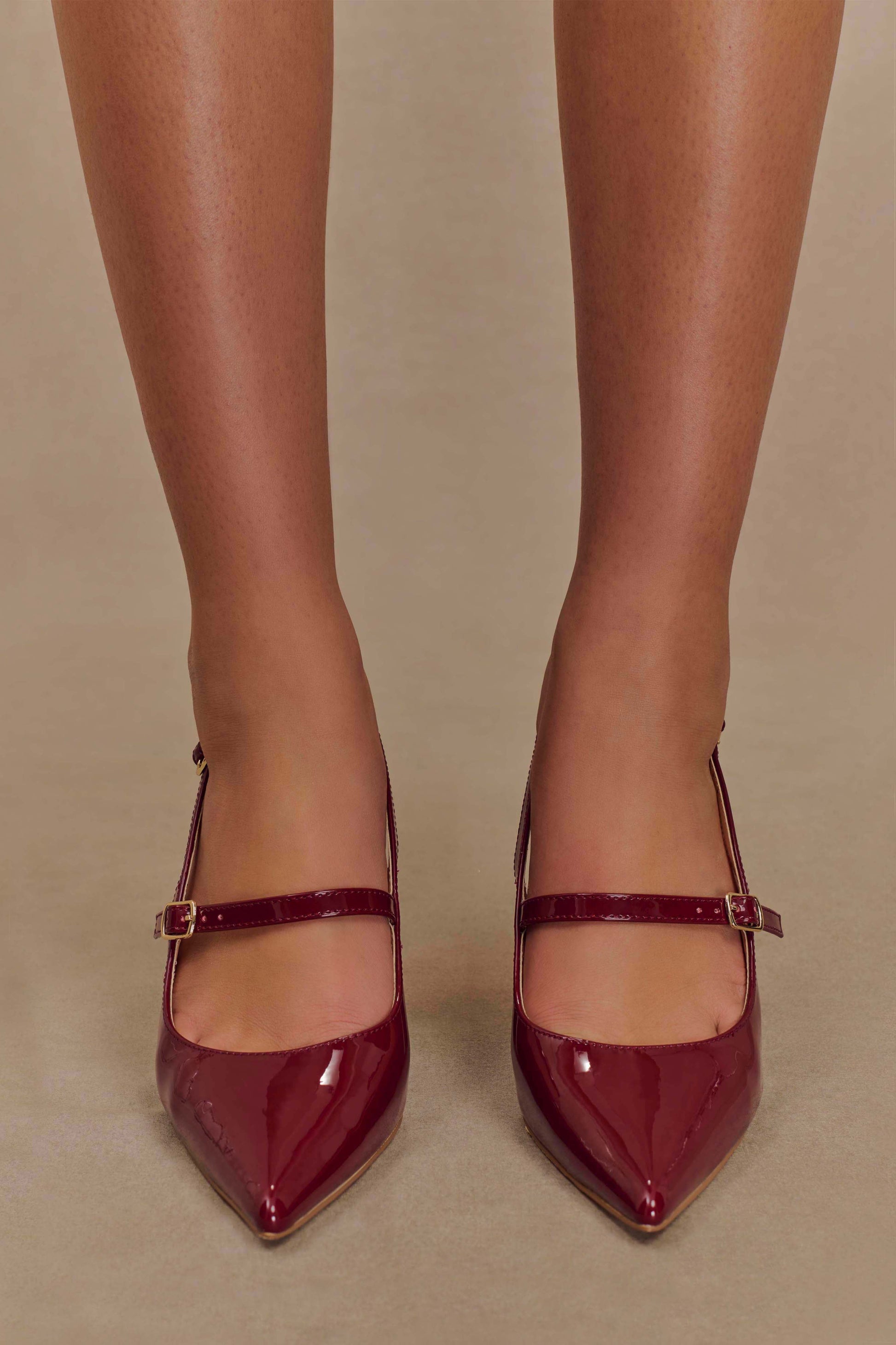 Valerie Pointed Heels - Red #4