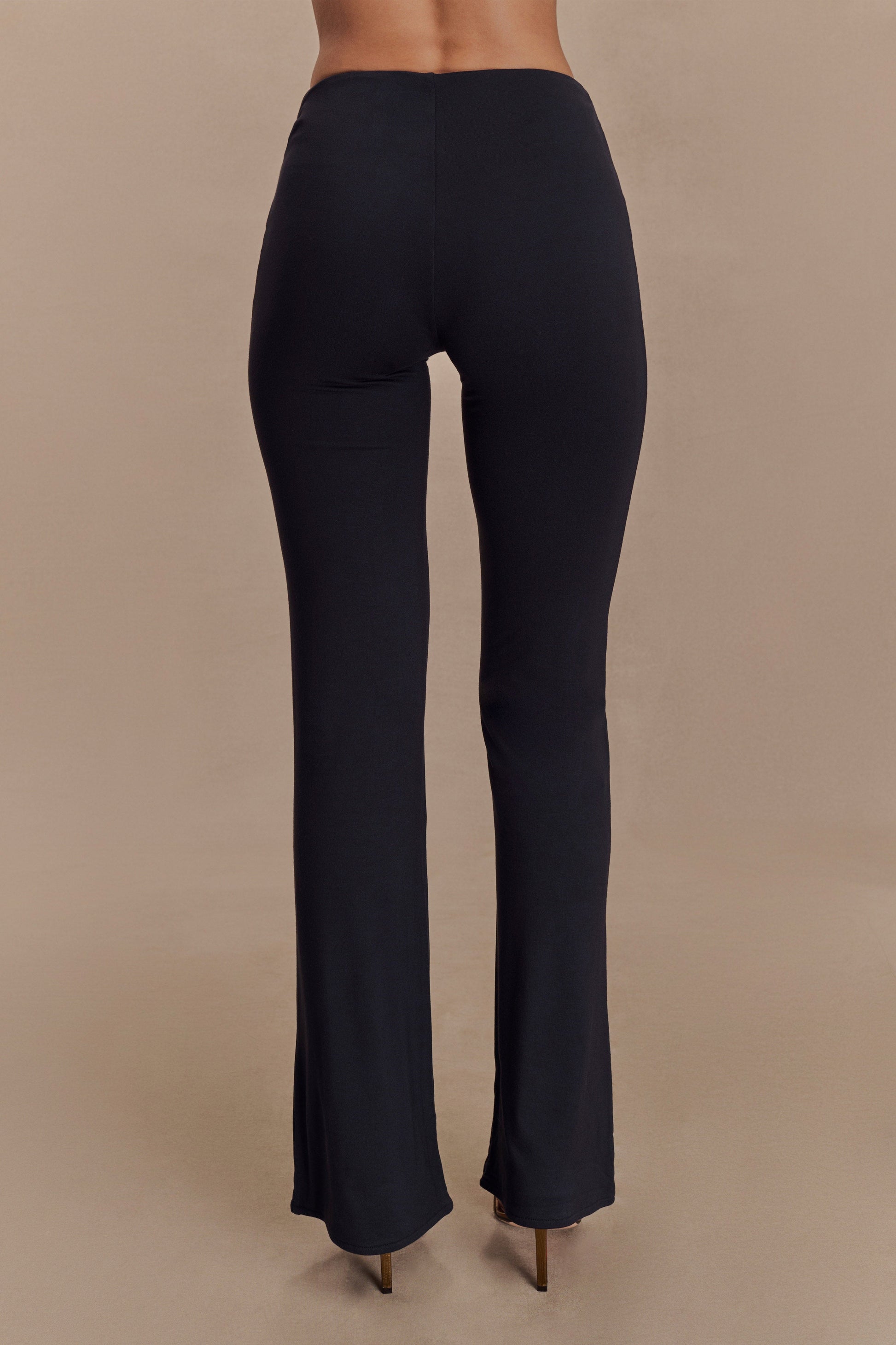 Preston Modal Straight Leg Pants - Black #2