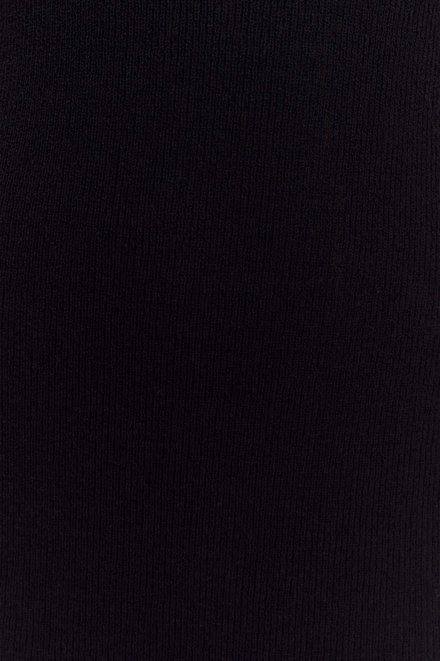 Melodie Halter Knit Maxi Dress - Black/White