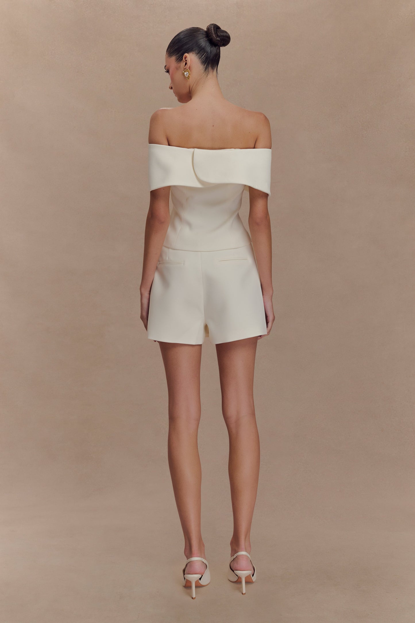 Maxime Suiting Vest - Ivory