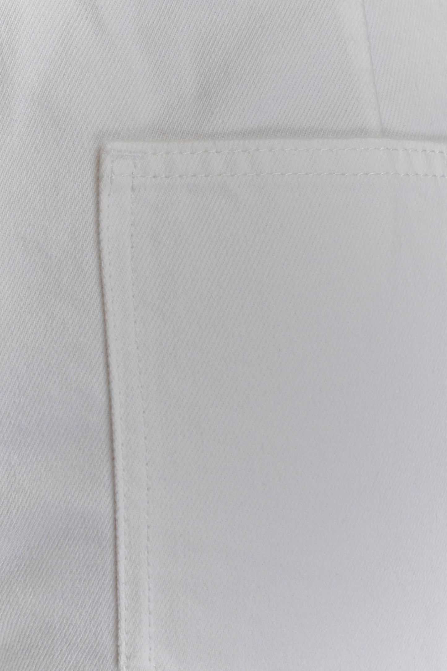 Caitlin Mid Rise Denim Jeans - White