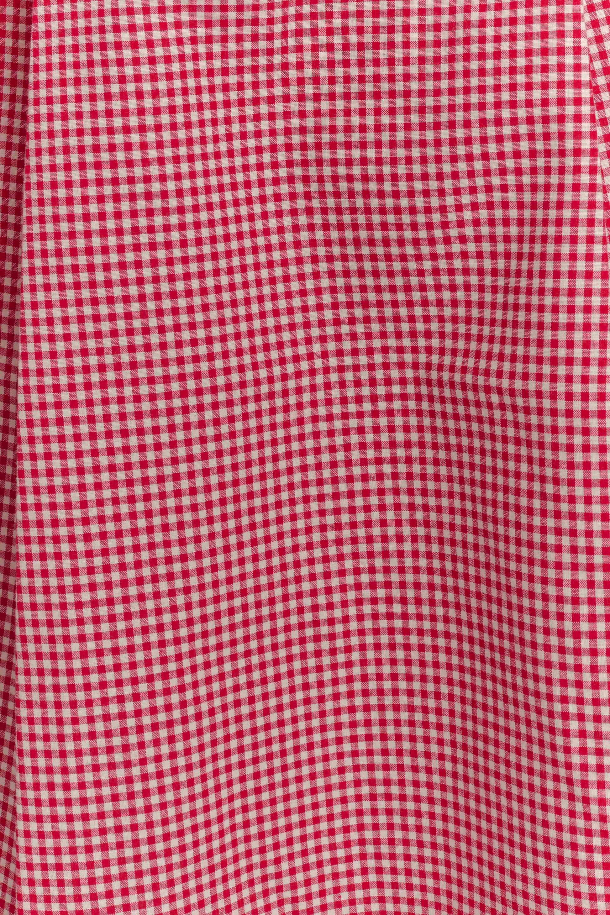 Juana Halter Midi Dress - Red Gingham #8