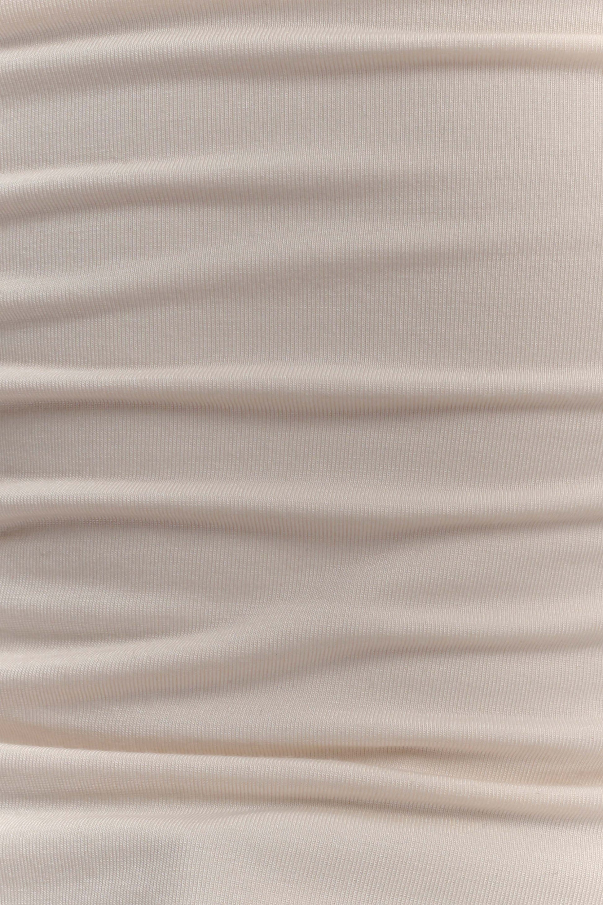 Ember Modal Long Sleeve High Neck Top - Ivory #8