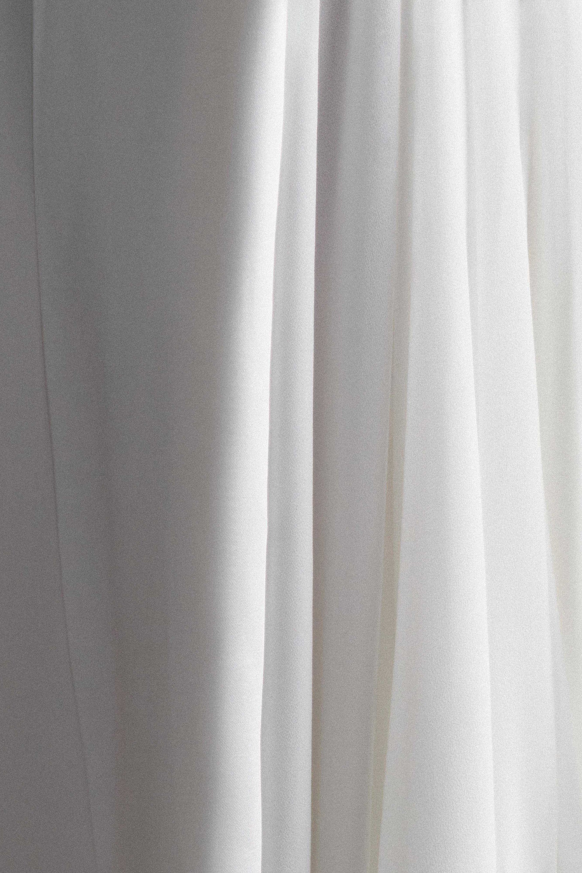 Rosella Satin Strapless Maxi Dress - White #7