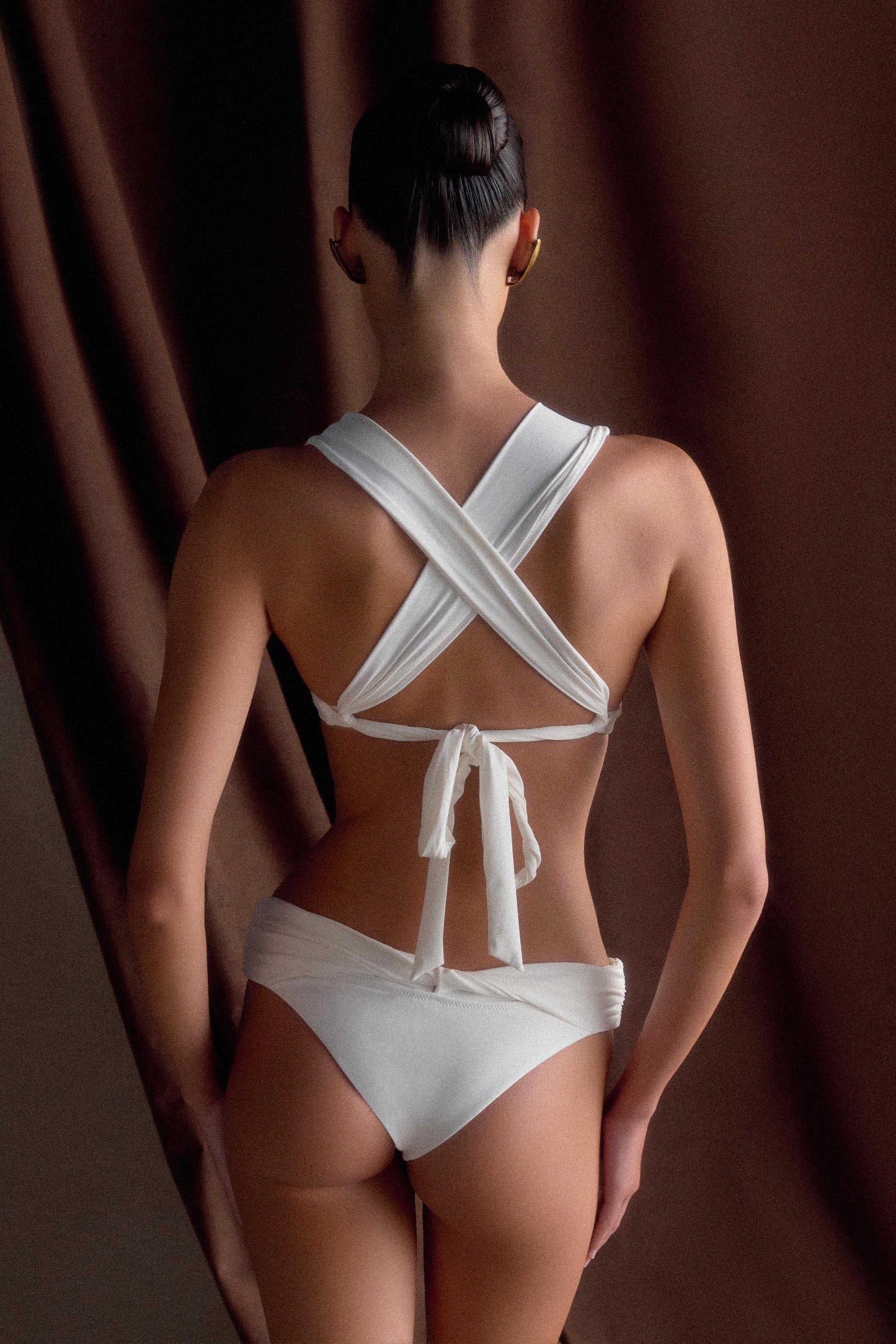 Merida Pearl Bikini Bottom - White