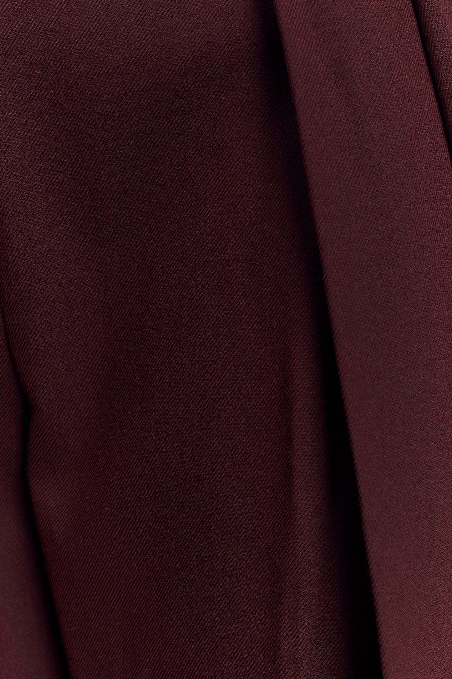 Penelope Pleated High Waisted Pants - Mahogany