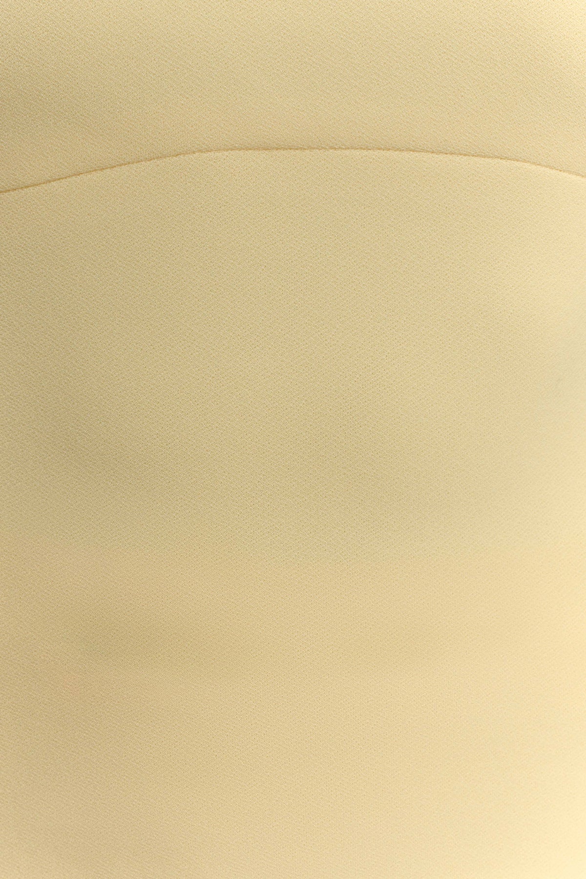 Amelita Suiting Halter Top - Pale Lemon
