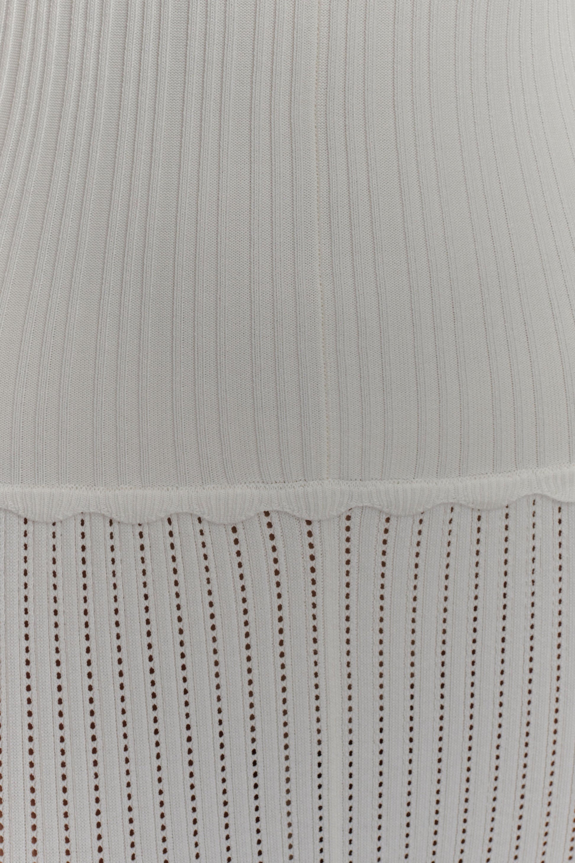 Finley Pointelle Knit Maxi Dress - Ivory #7