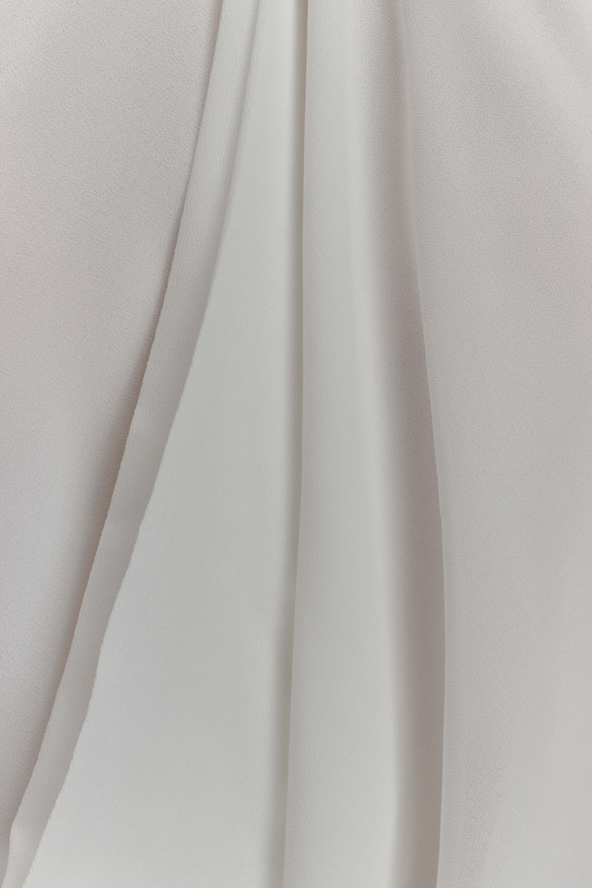 Rosalia Cowl Neck Maxi Dress - White #5