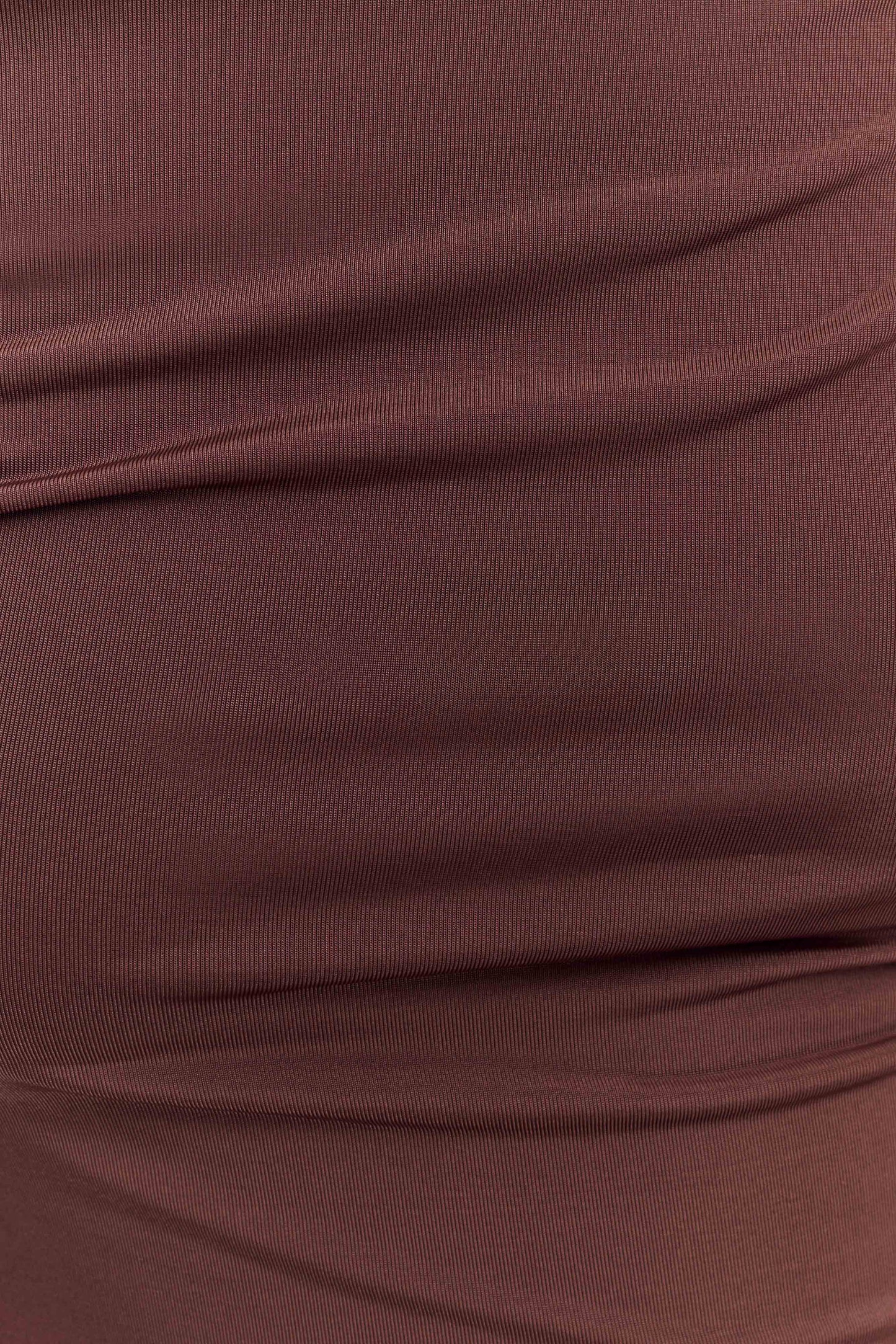 Kinsley Slinky Maxi Dress With Hardware - Chocolate