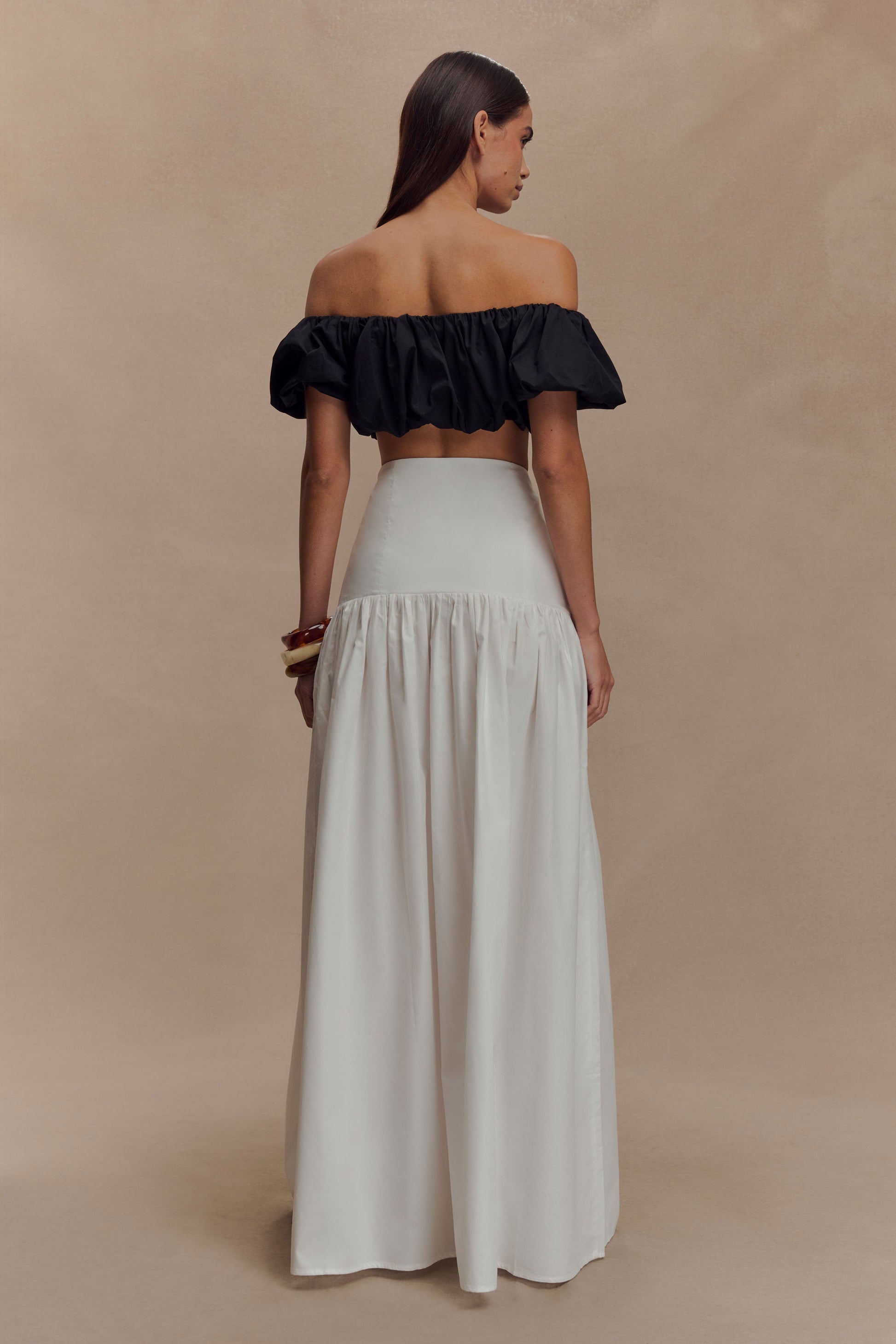 Autumn Maxi Skirt - White #2