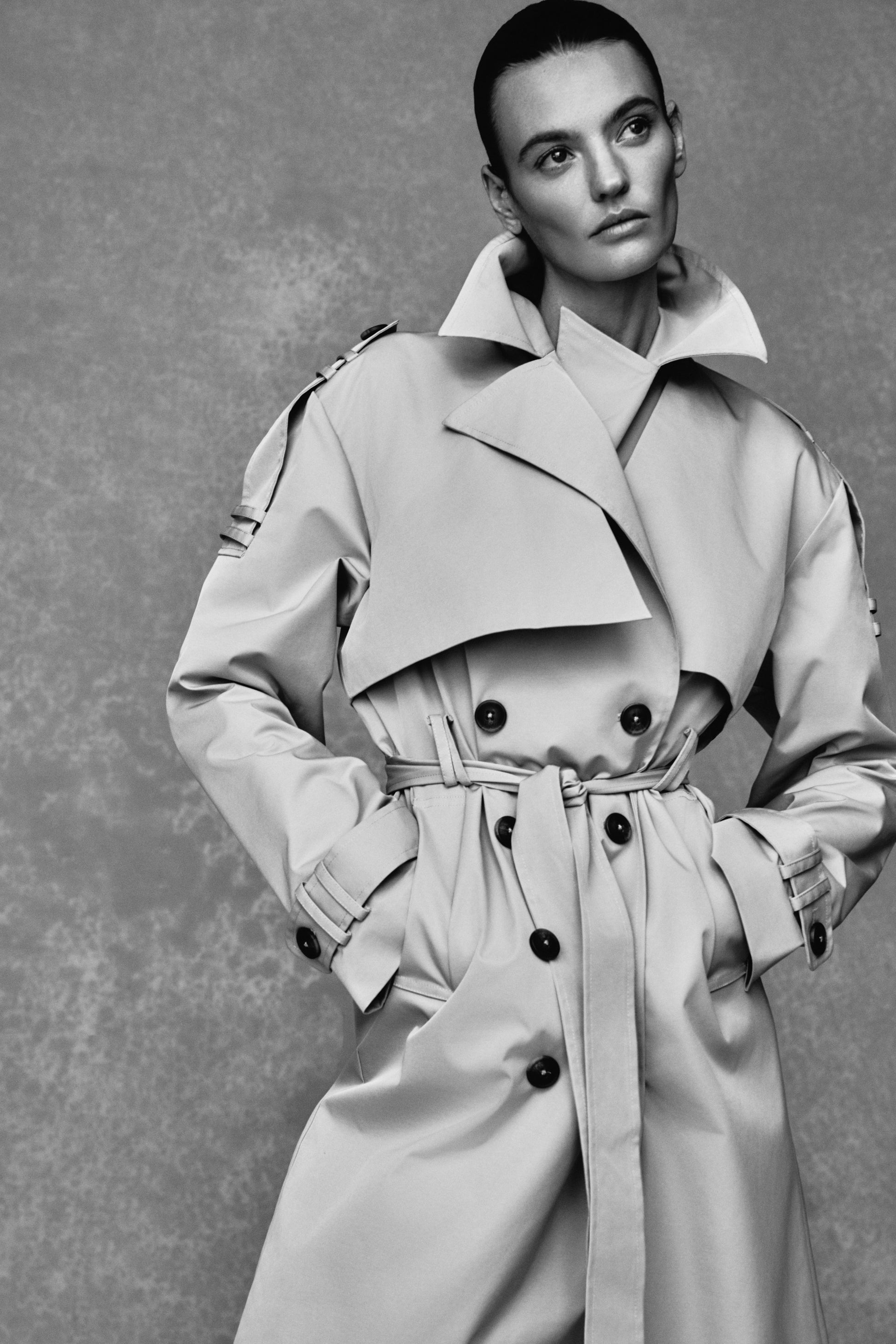 Lois Twill Trench Coat - Camel #3