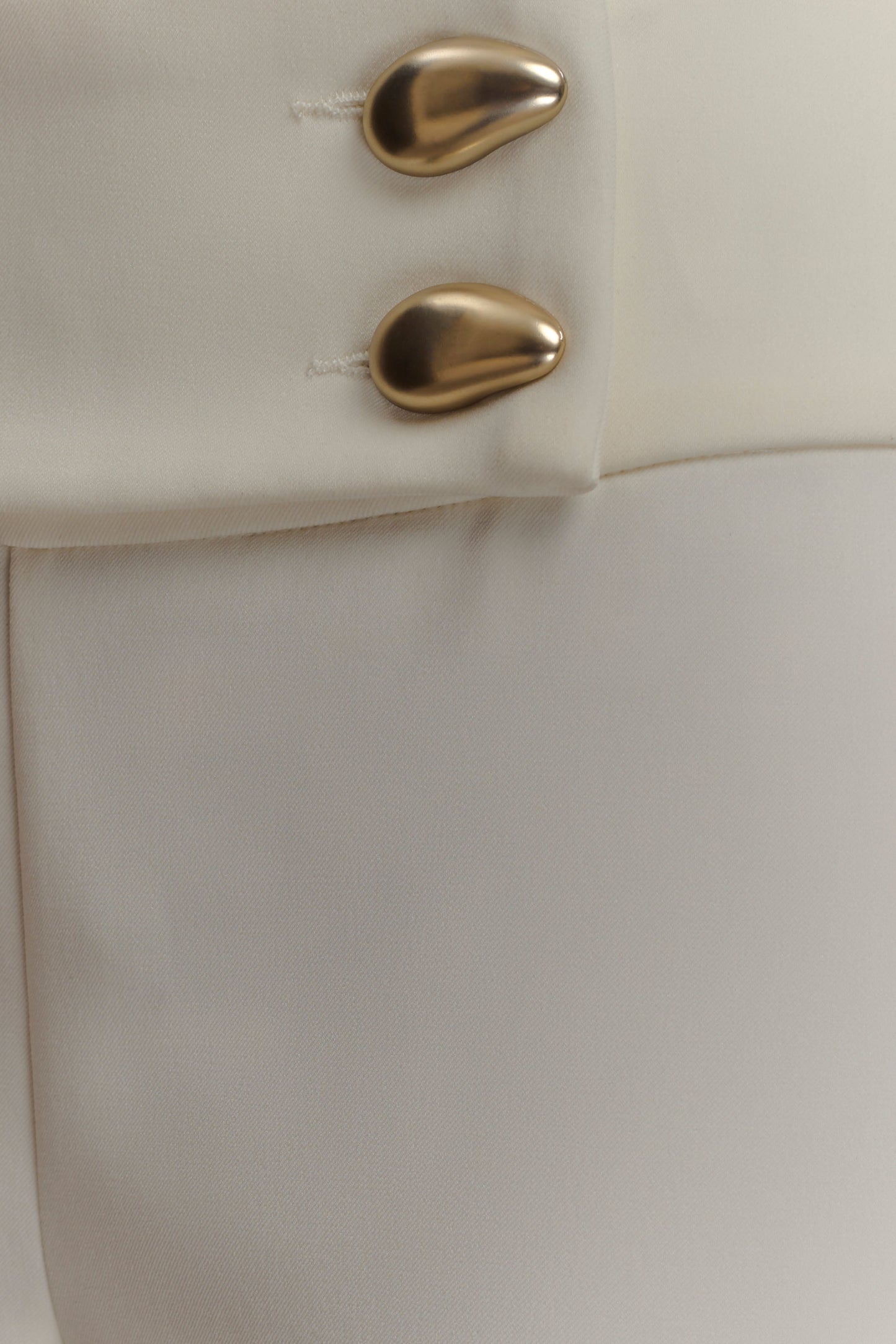 Lindie Straight Leg Suiting Pants - Ivory