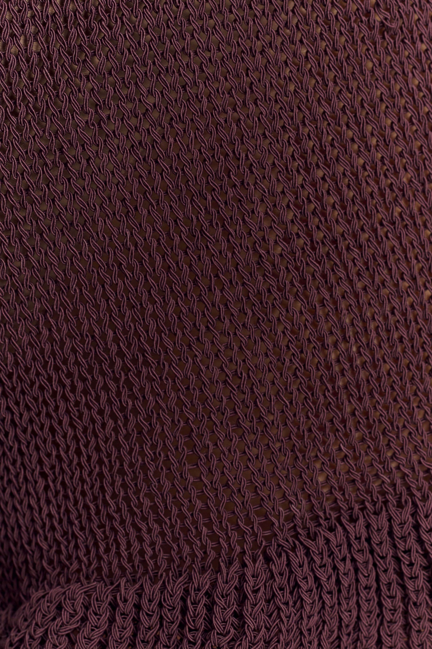 Eleanor Knit Frill Shorts - Chocolate