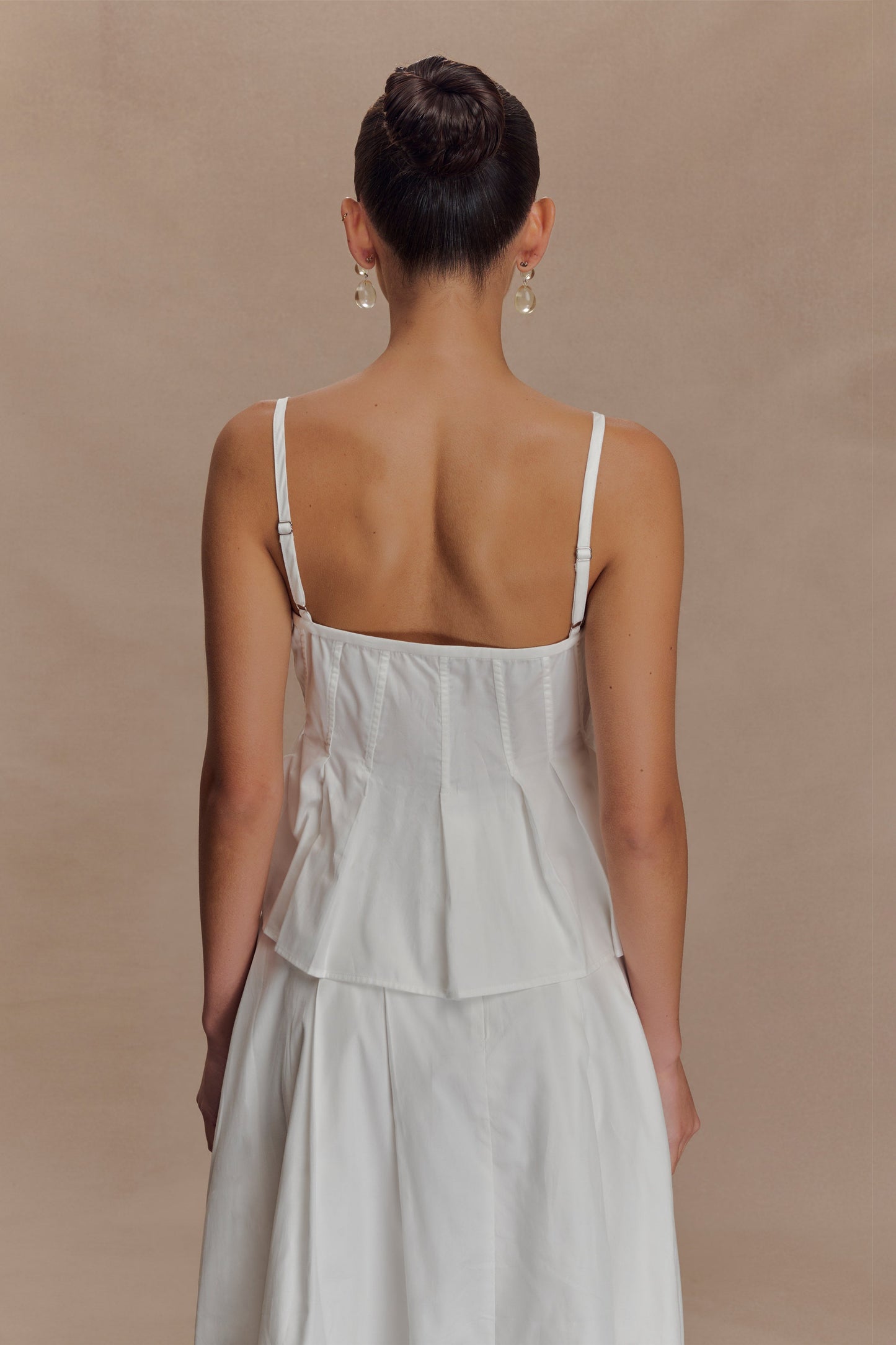 Mae Cotton Top - White