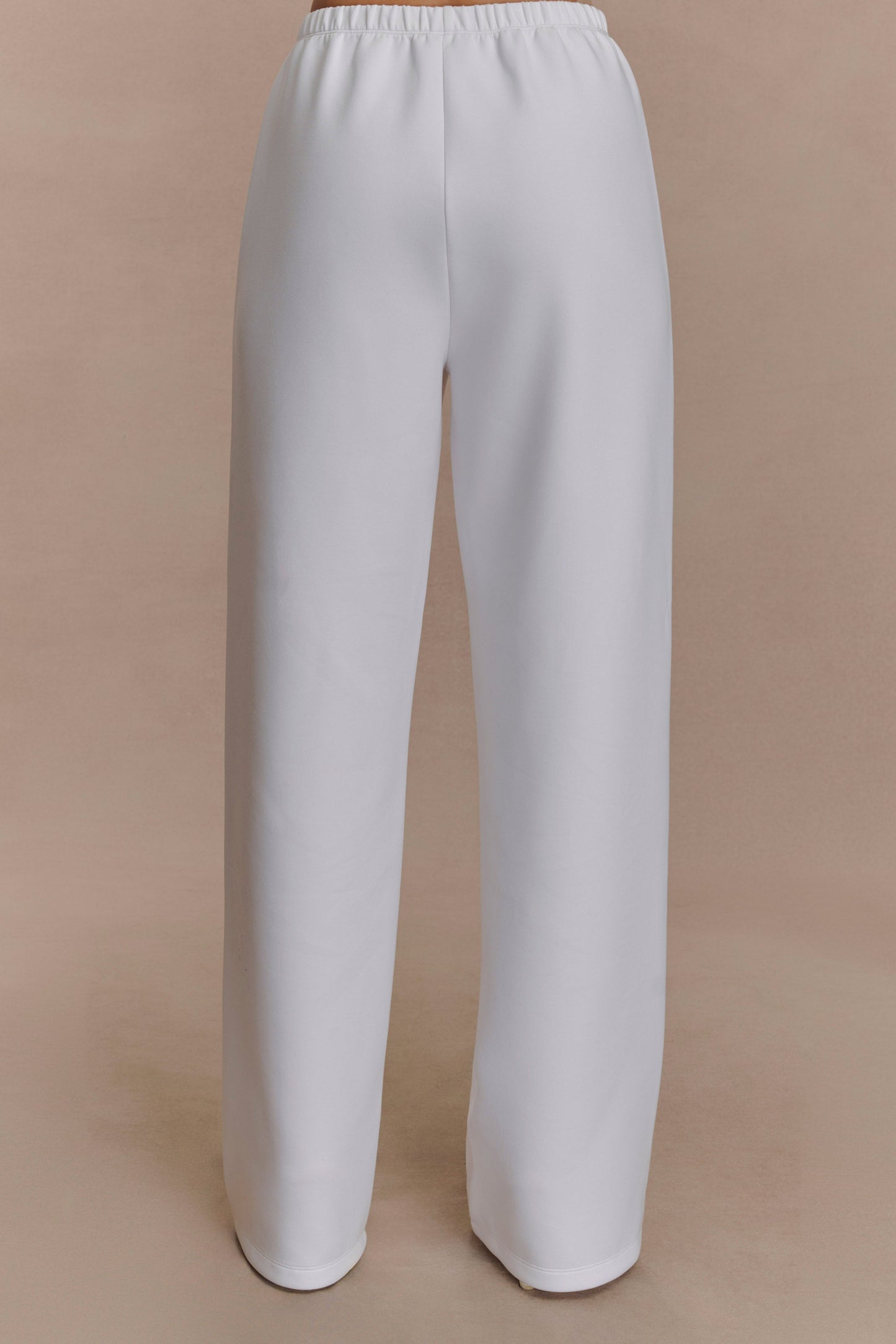 August Straight Leg Jogger - Ivory