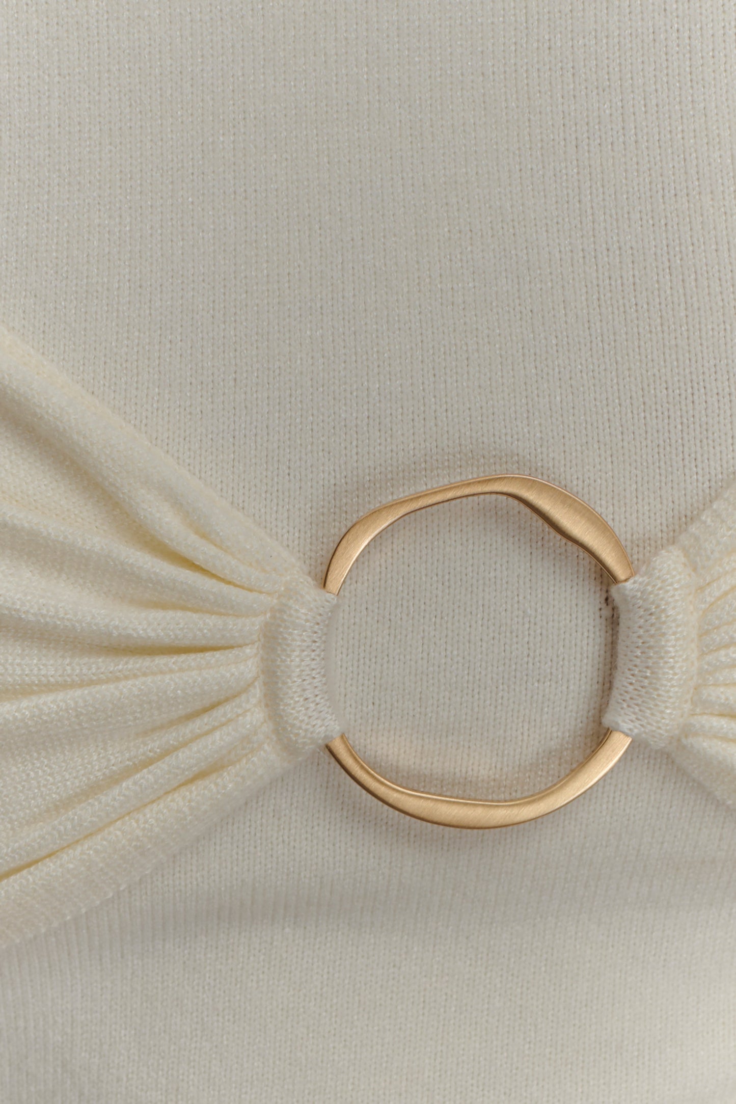 Azariah Long Sleeve Knit Midi Dress - Ivory