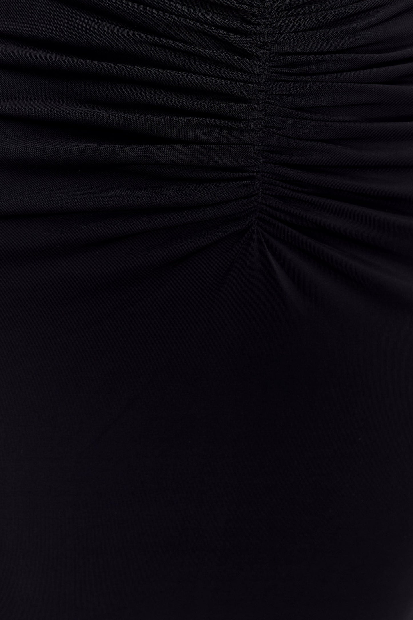 Rafaella Slinky And Mesh Maxi Dress - Black