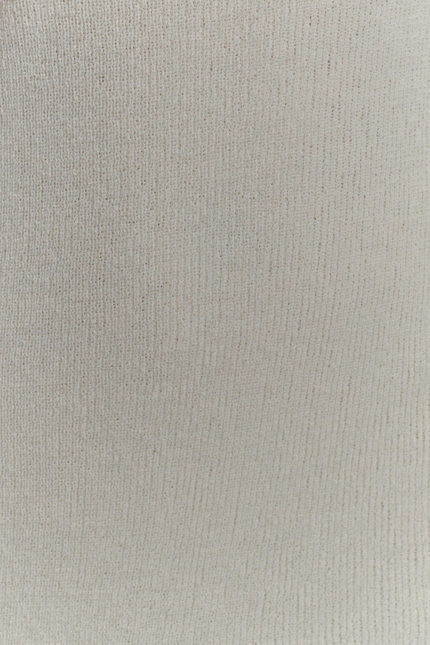 Caprice Halter Knit Mini Dress - White