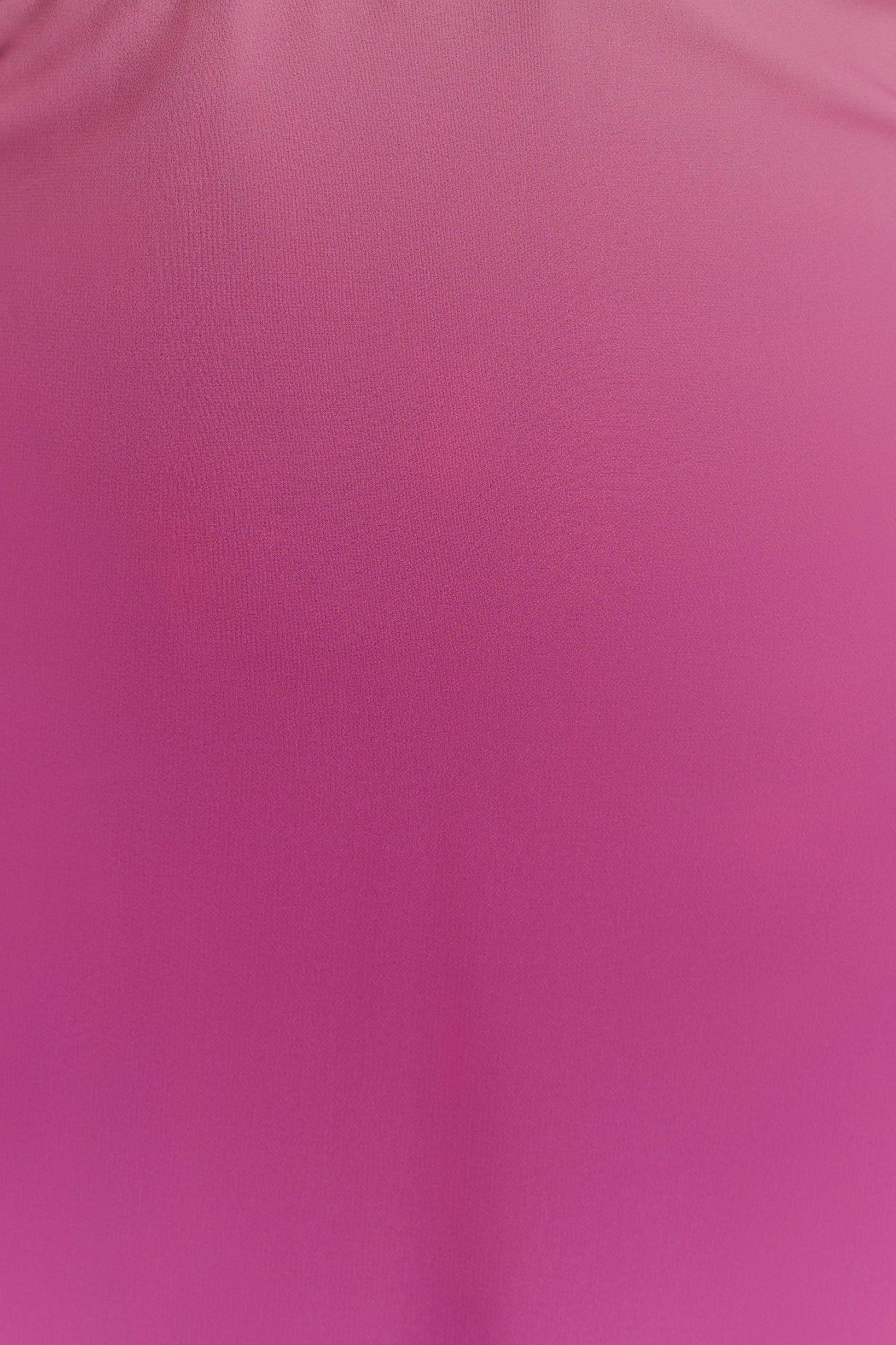 Malakhai Chiffon Halter Mini Dress - Ombre Pink #7