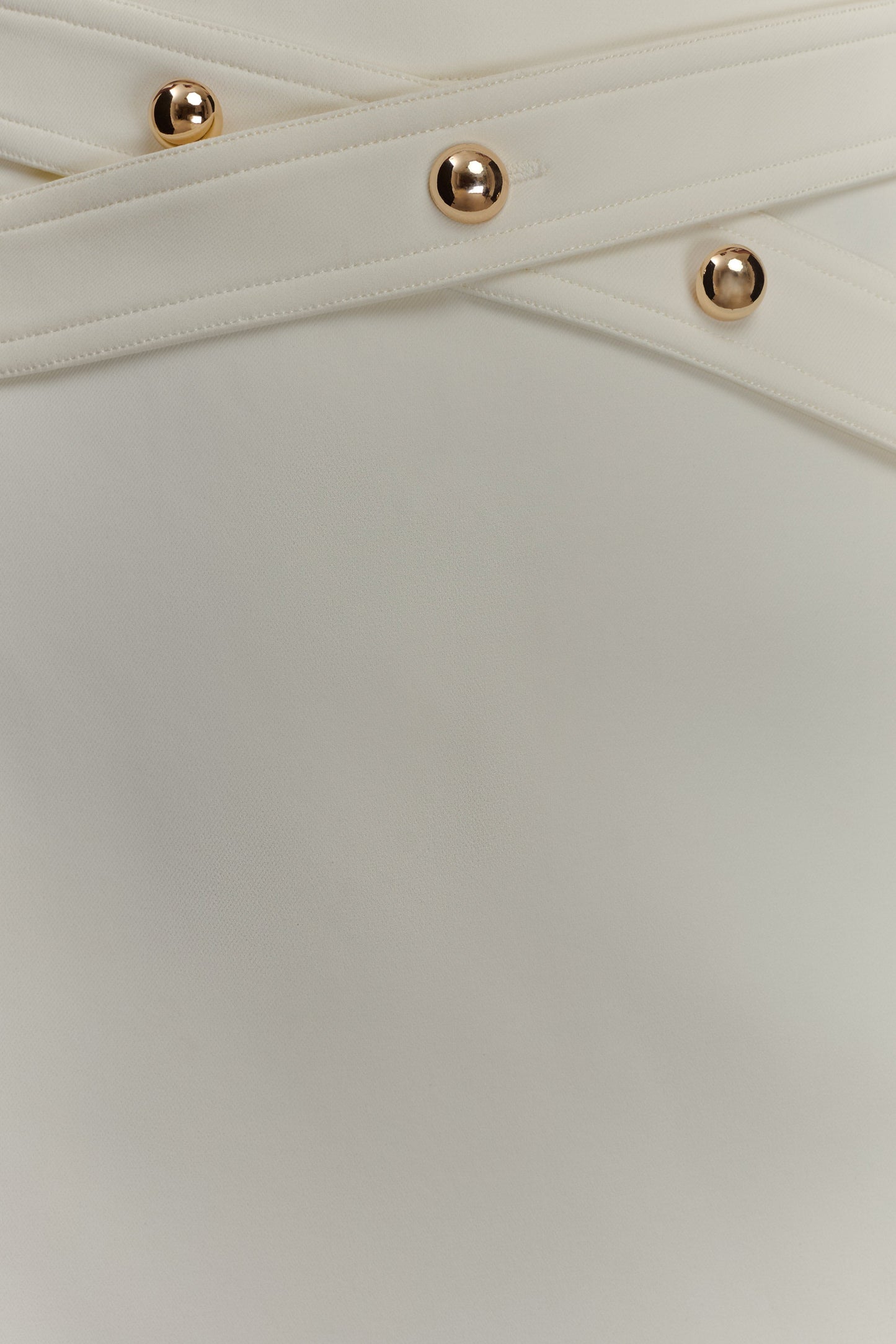 Angelie Suiting Maxi Skirt - Ivory