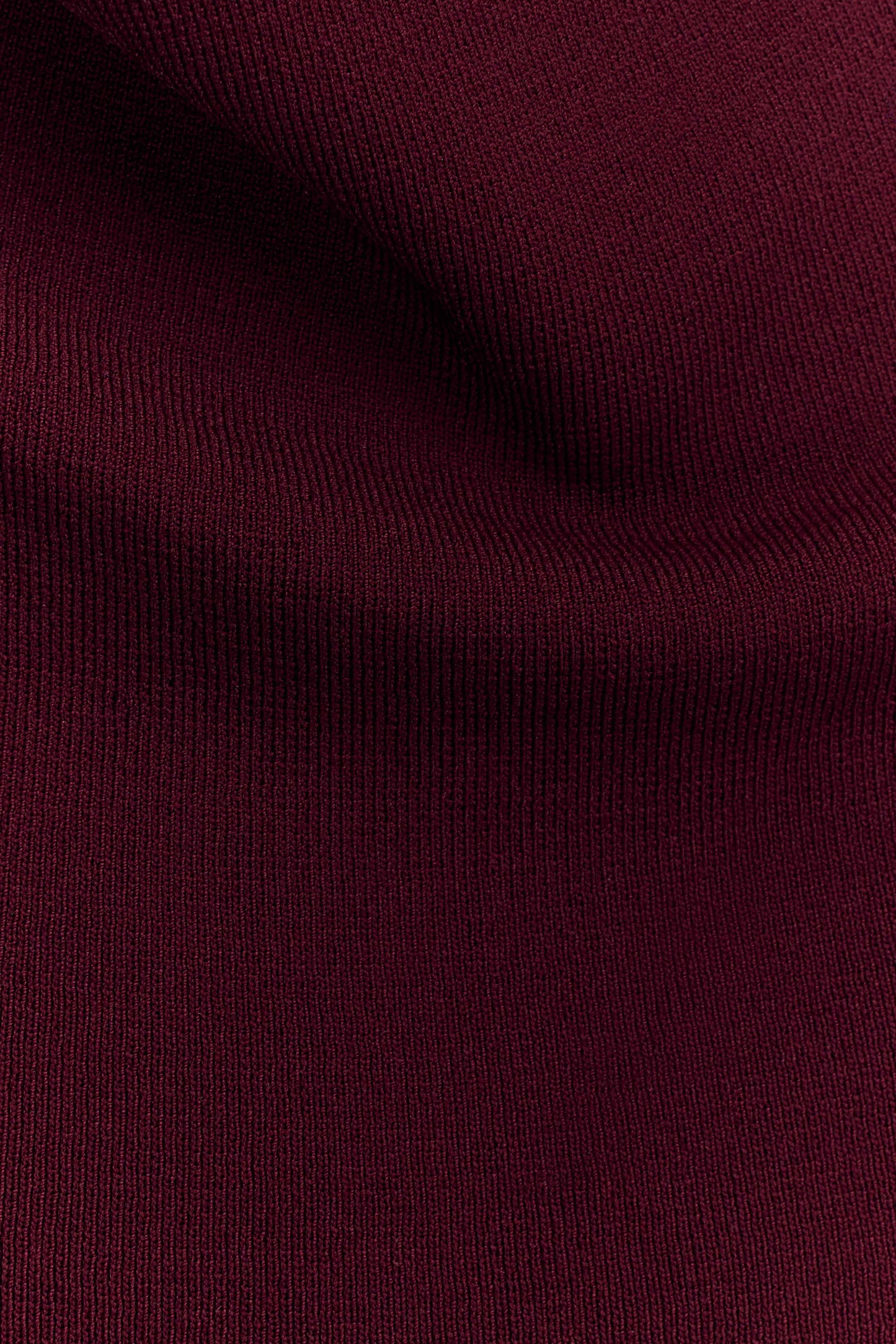 Francisca Cowl Neck Knit Top - Merlot