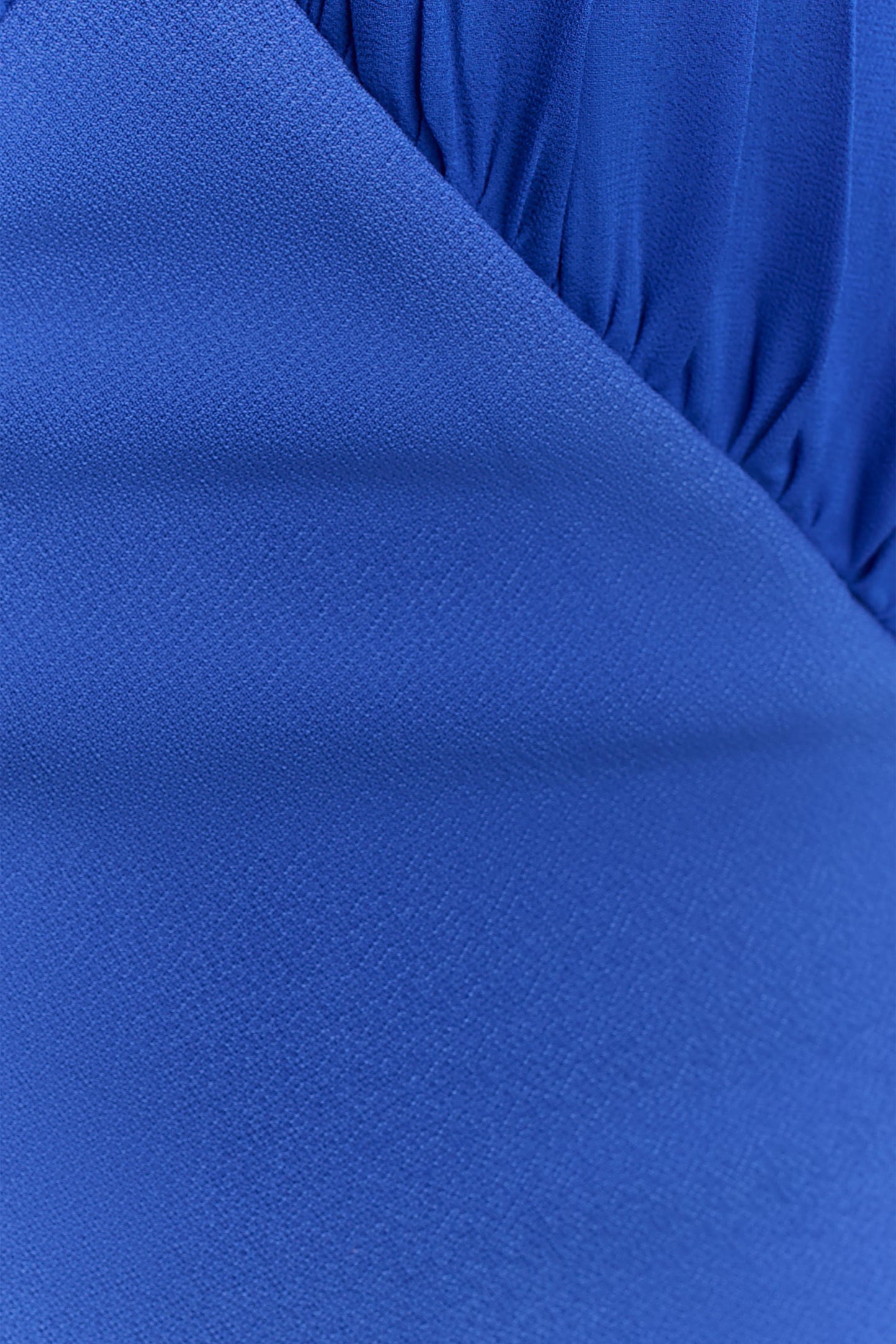 Mierah Halter Midi Dress - Cobalt Blue