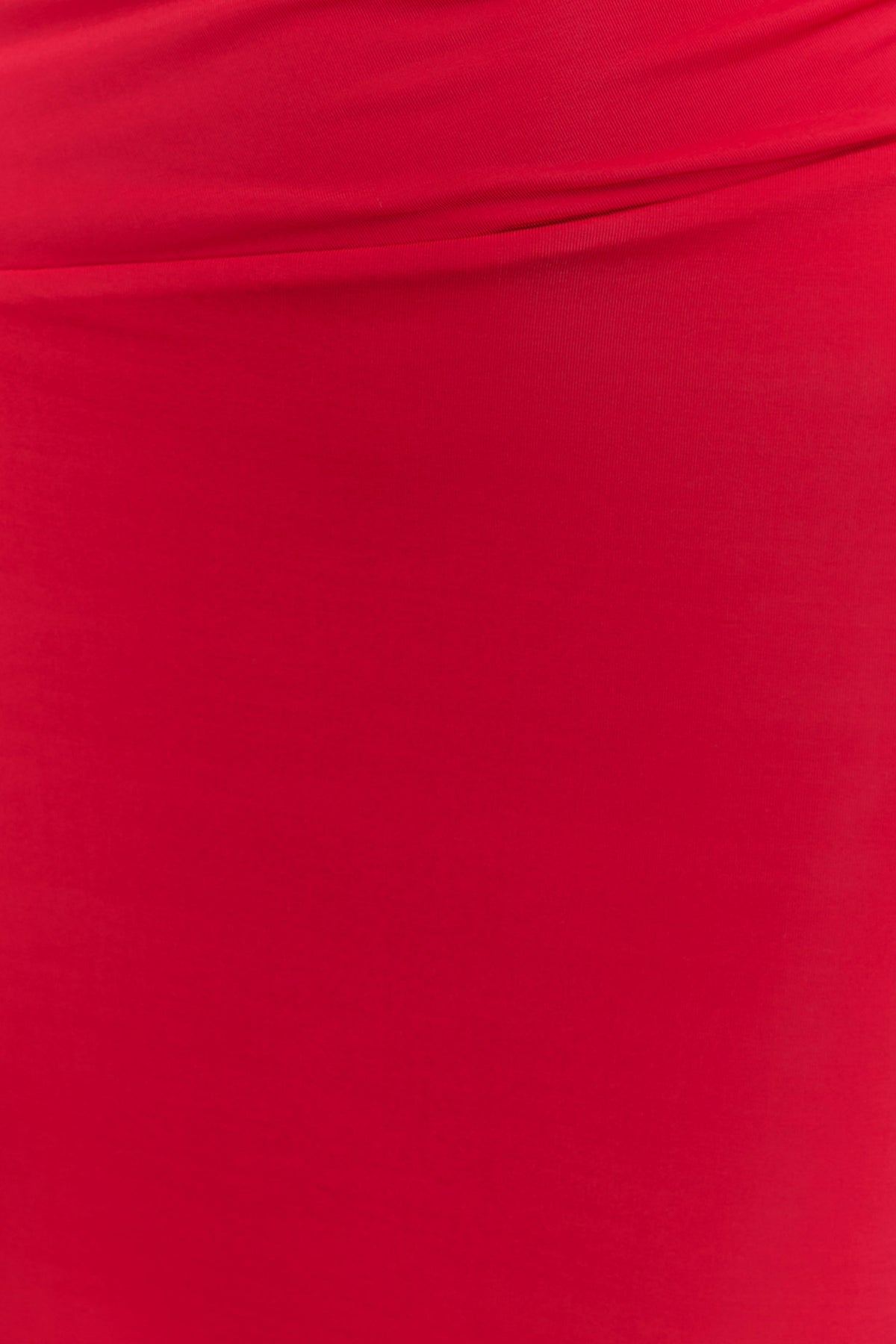 Therese Off Shoulder Ruched Maxi Dress - Red