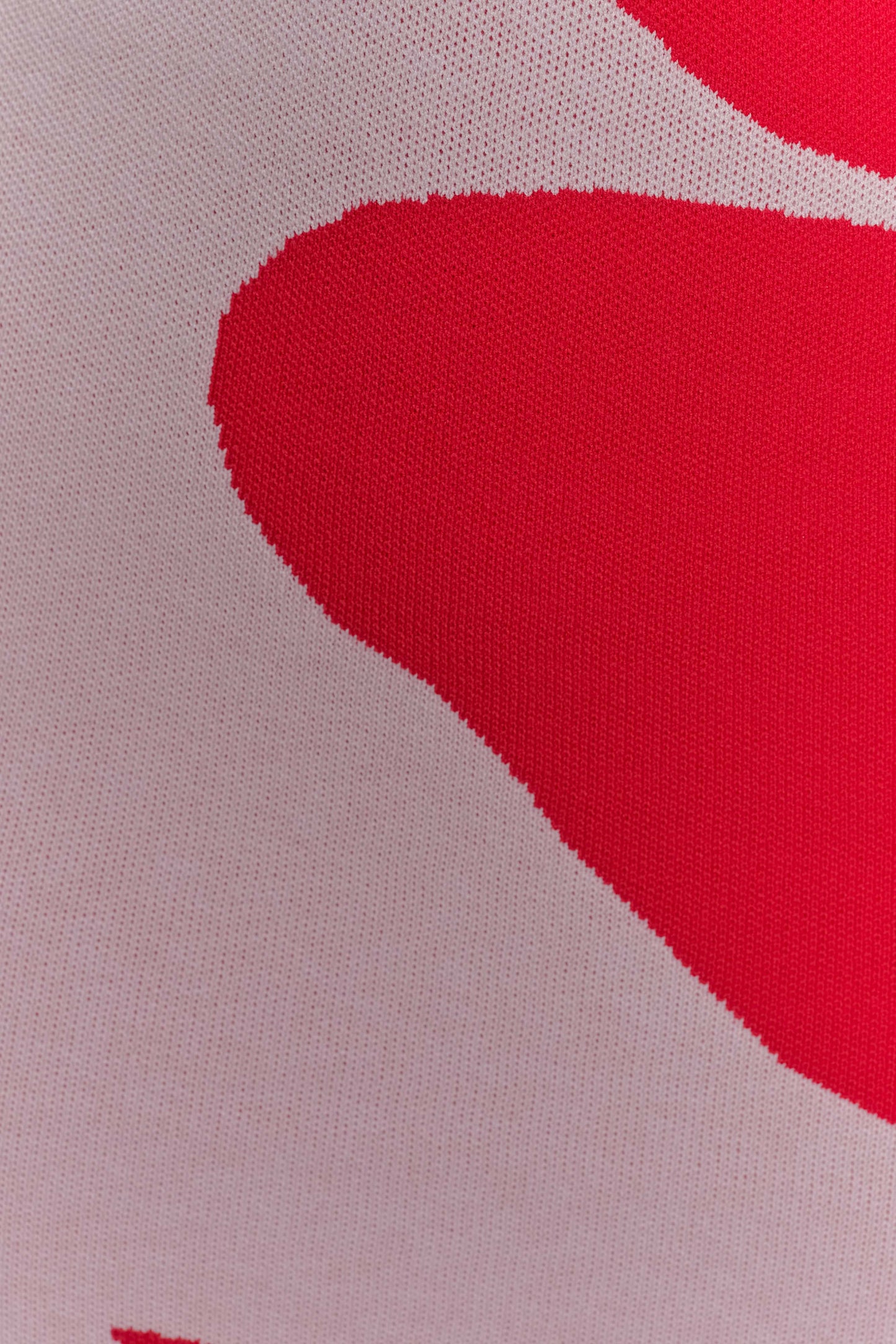 Dorothy Knit Print Mini Dress - Red Deco Fleur Print