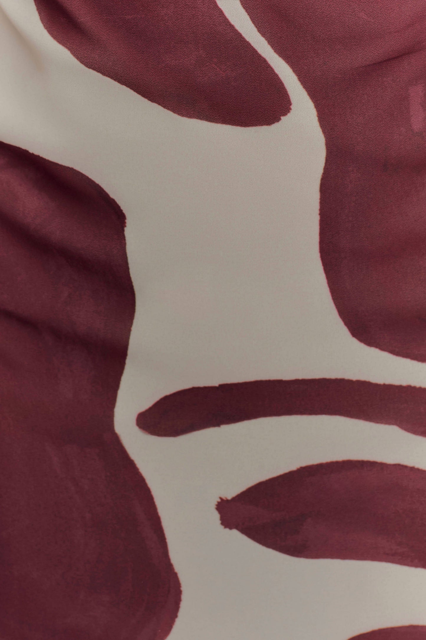 Amaya Strapless Chiffon Maxi Dress - Brown Deco Fleur Print