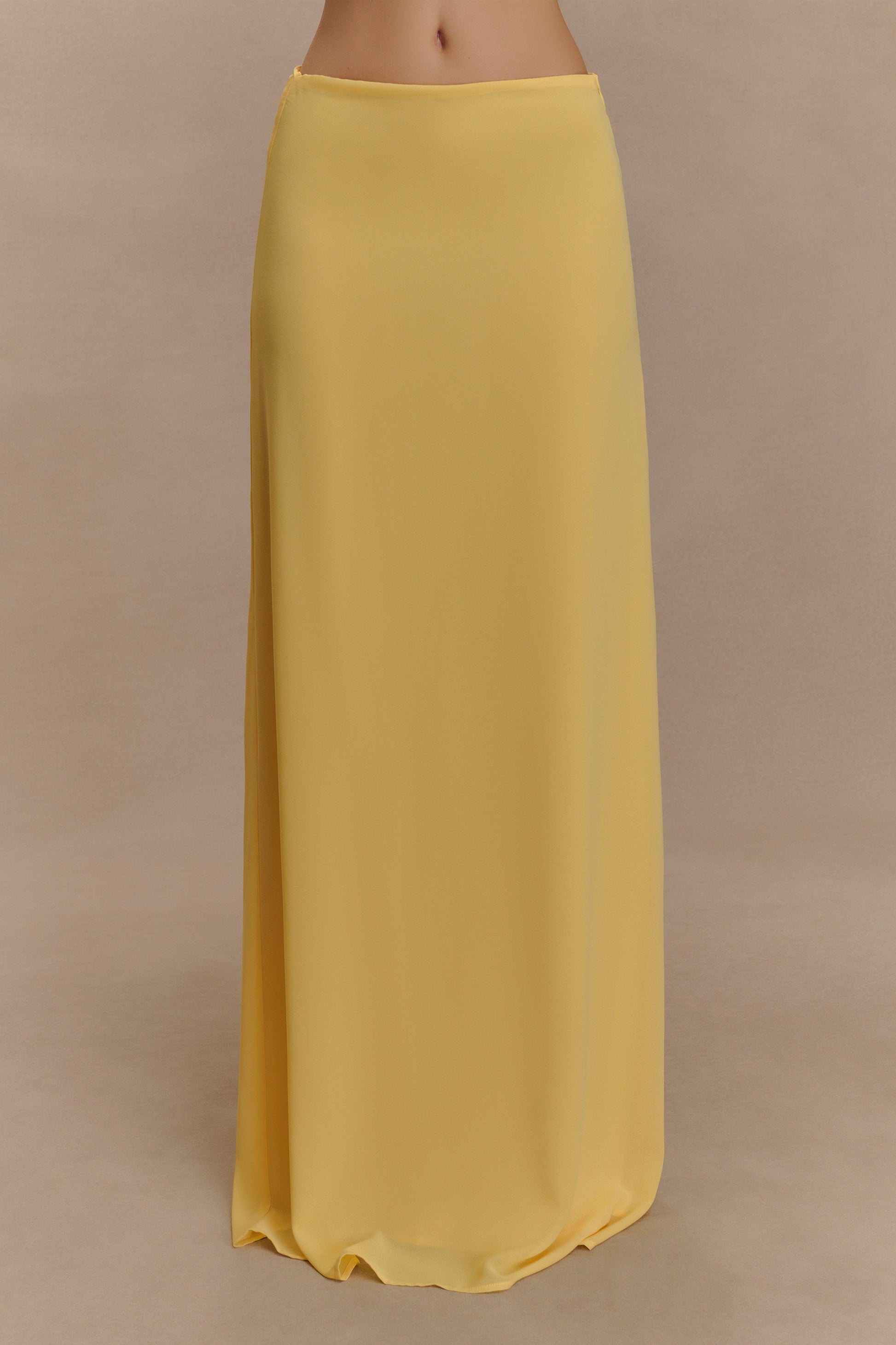 Katalina Chiffon Maxi Skirt - Butterscotch #2