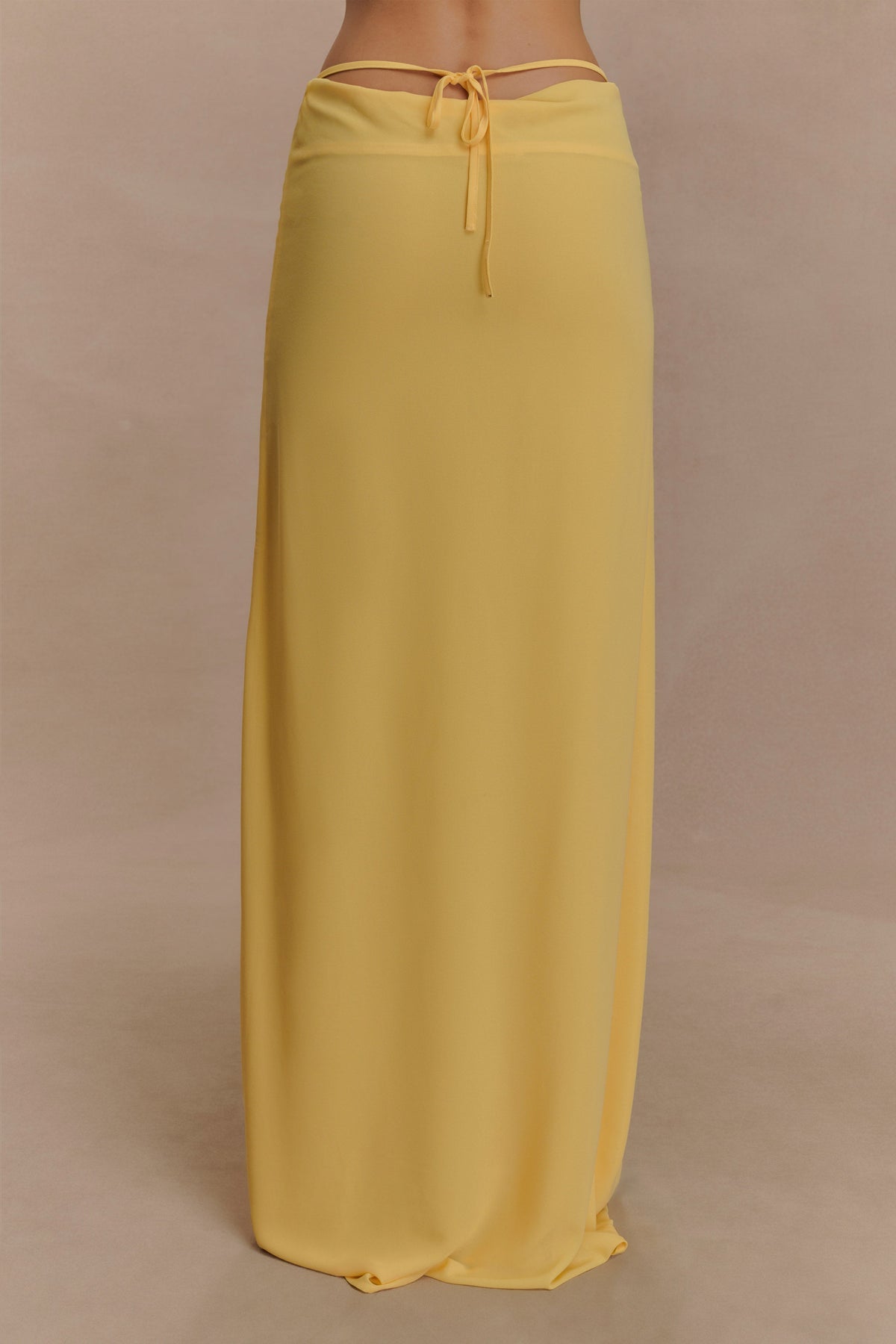 Katalina Chiffon Maxi Skirt - Butterscotch