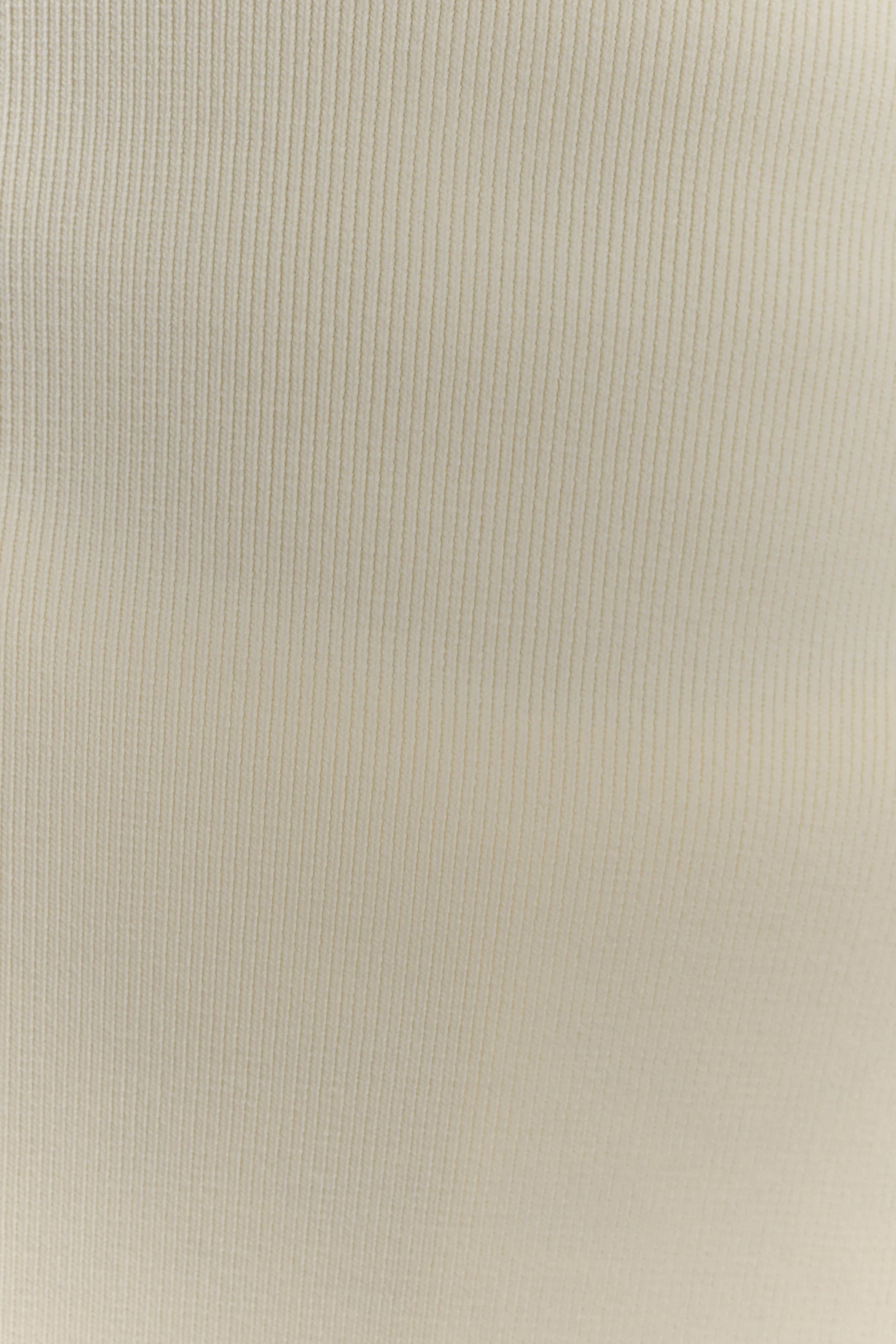 Anette Bandage Knit Strapless Top - Ivory #6