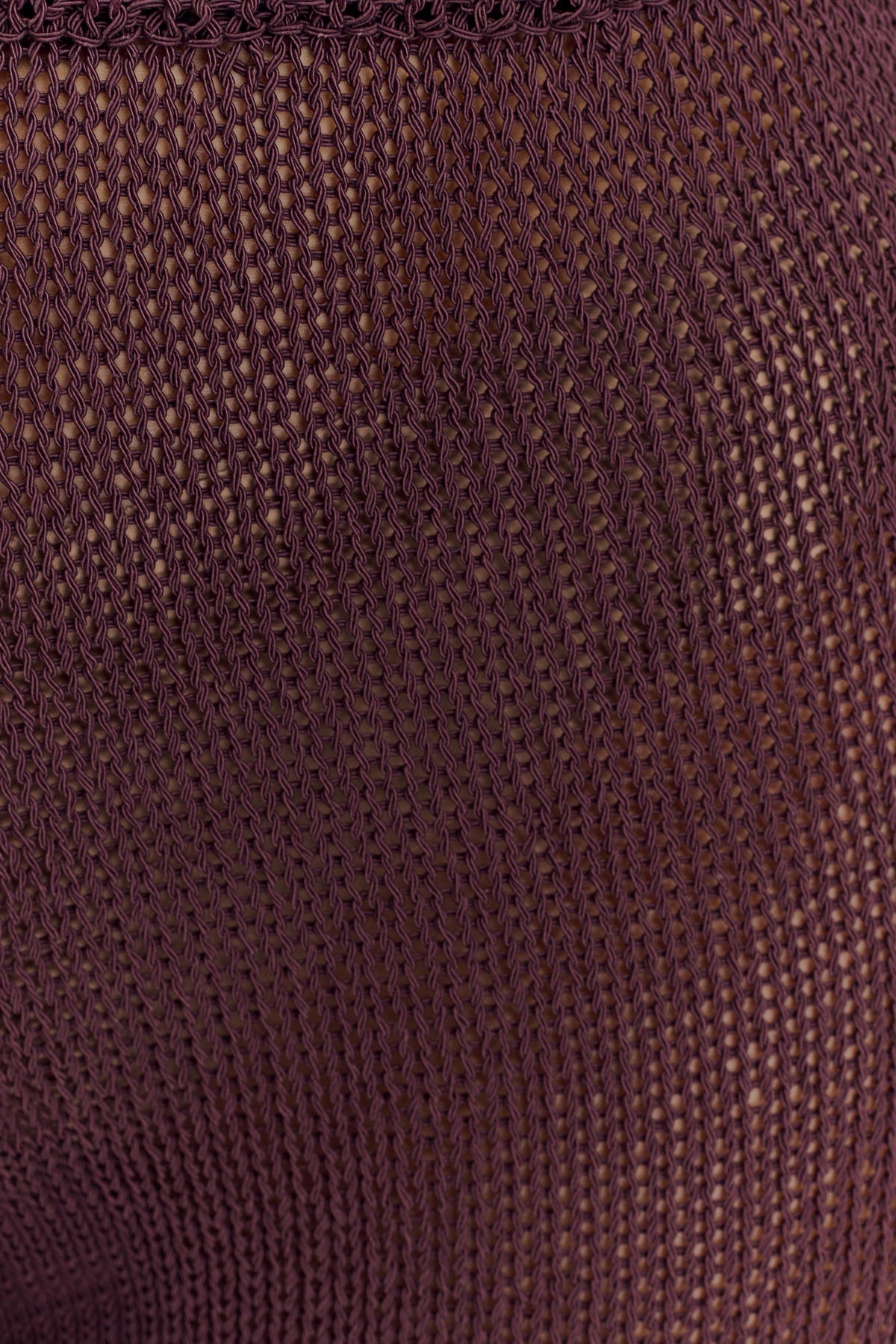 Malani Knit Top With Hardware - Chocolate