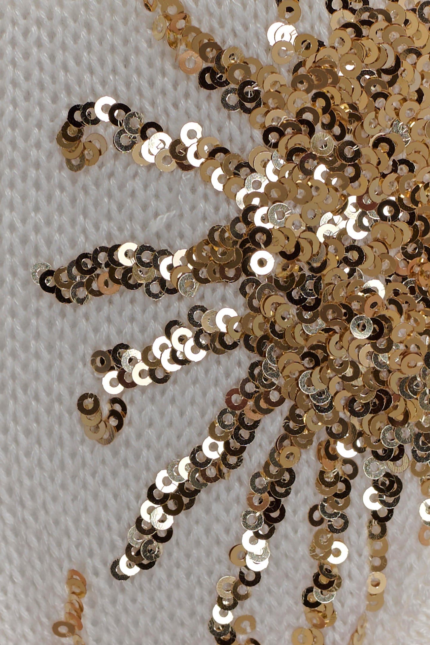 Huntleigh Crochet Bikini Bottom - White & Gold Sunshine Print