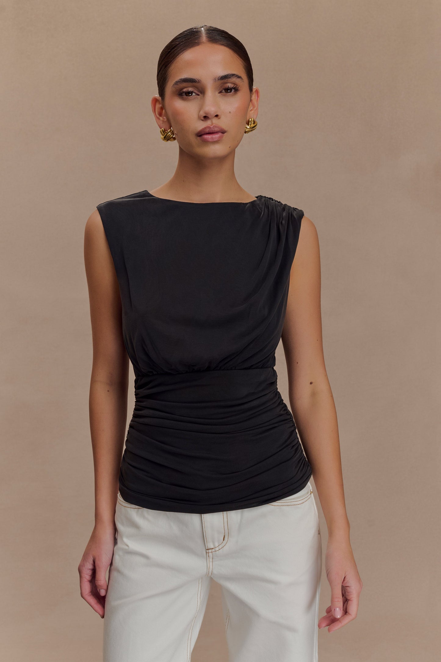 Anthony Short Sleeve Top - Black