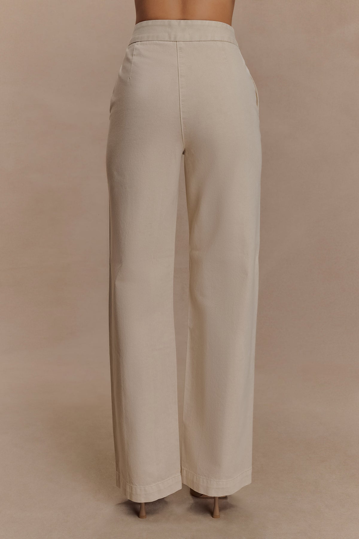 Rayne Wide Leg Denim Jeans - Stone Wash